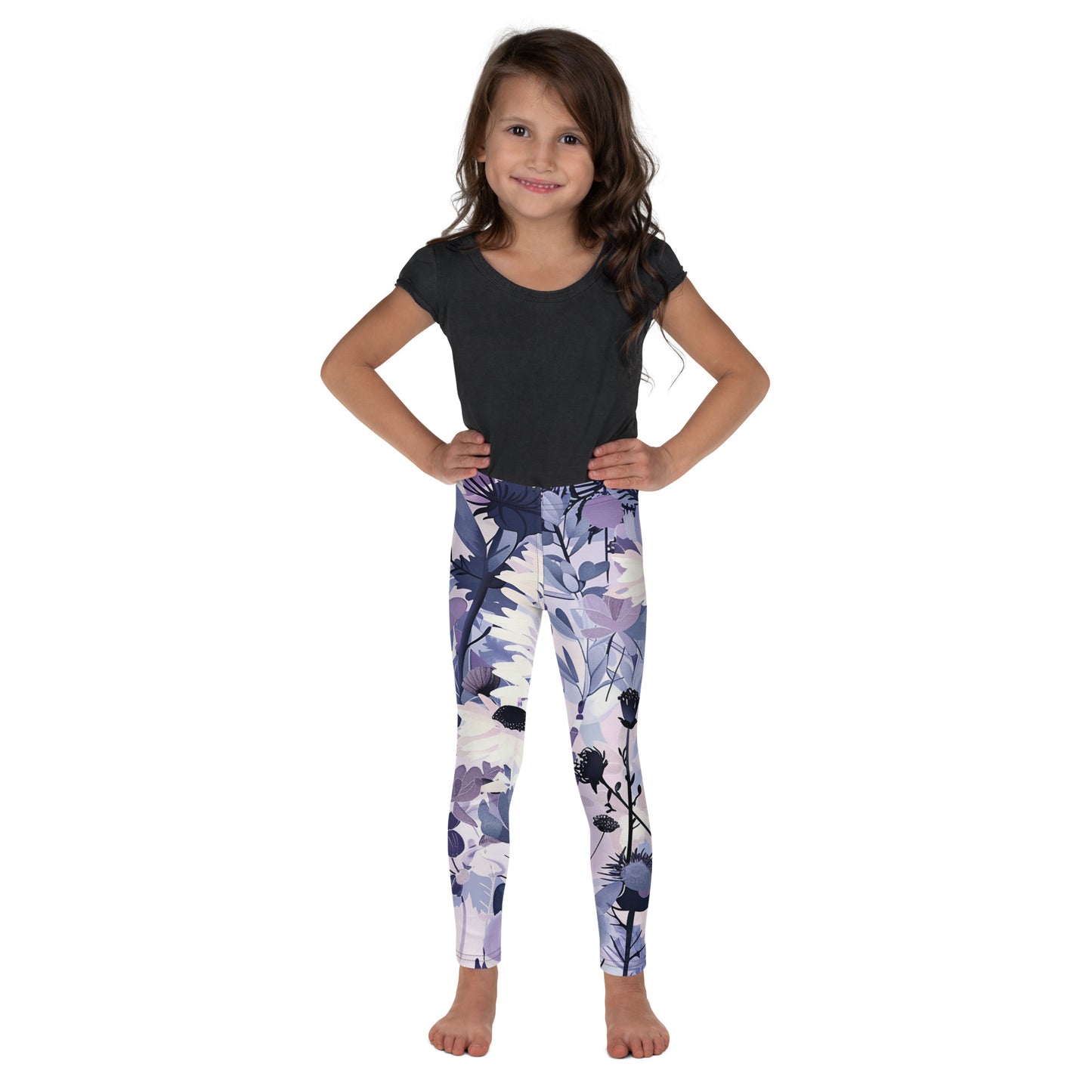 Lilac Bloom Kid's Leggings