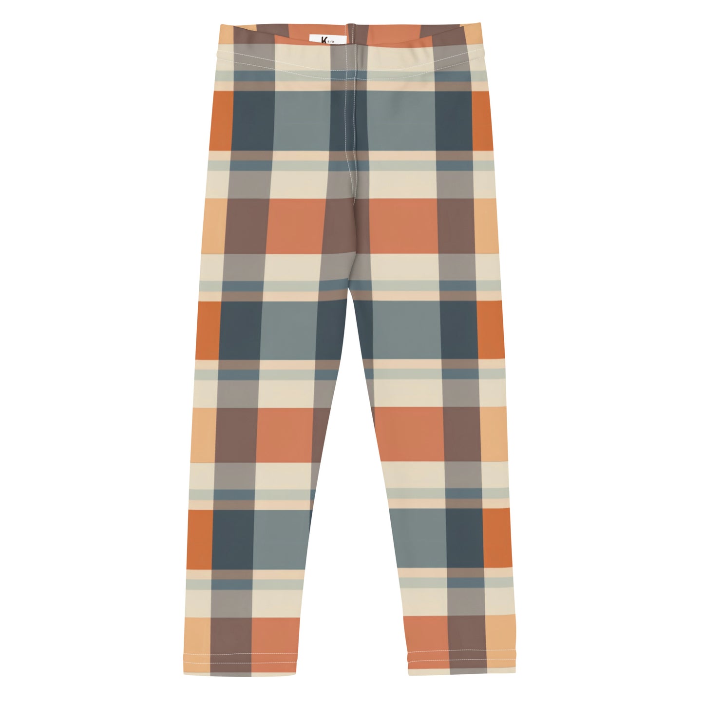 Autumn in Melbourne Plaid Kid's Leggings