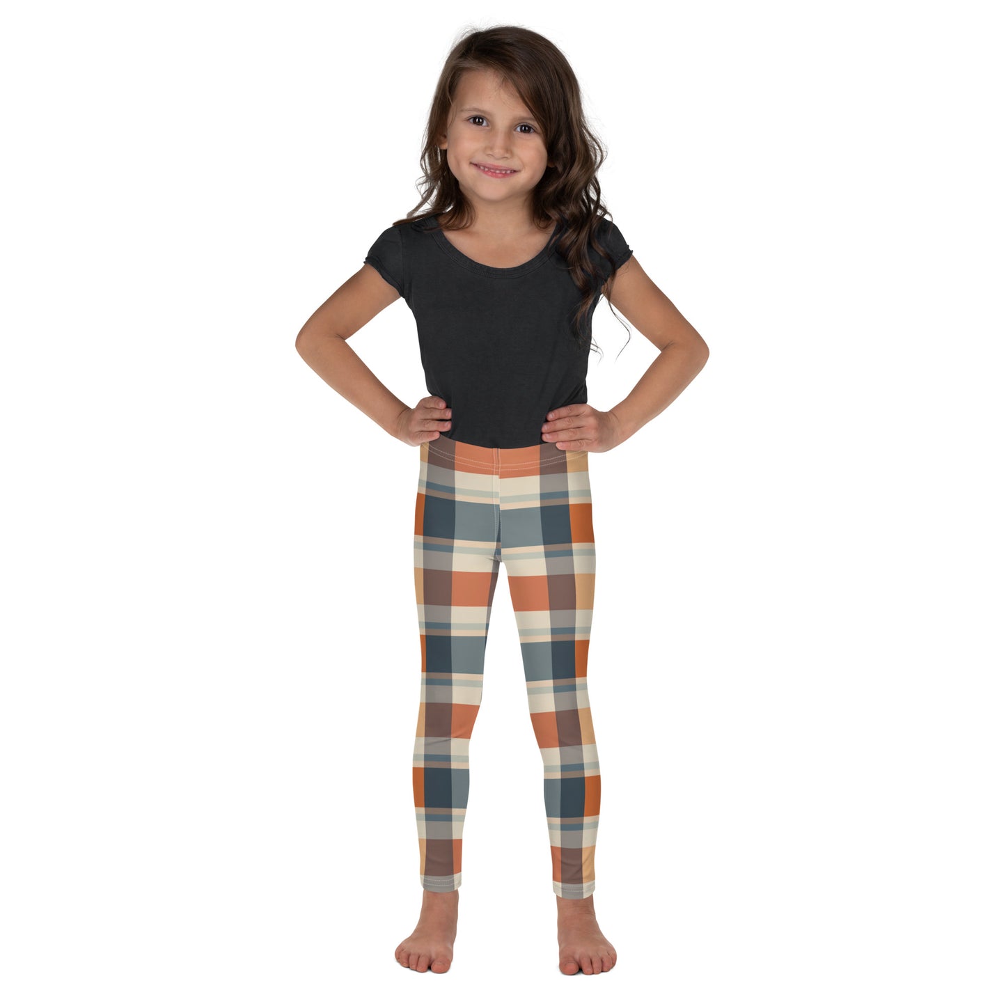 Autumn in Melbourne Plaid Kid's Leggings