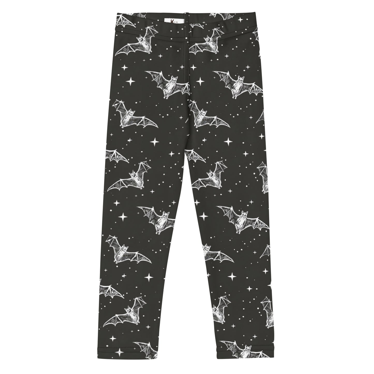 Night Sky Fruit Bat Kid's Leggings