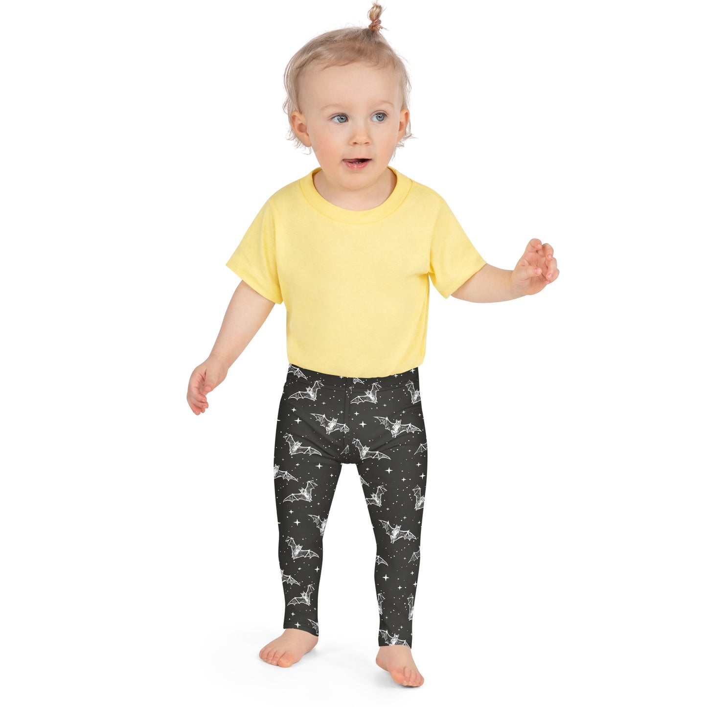 Night Sky Fruit Bat Kid's Leggings