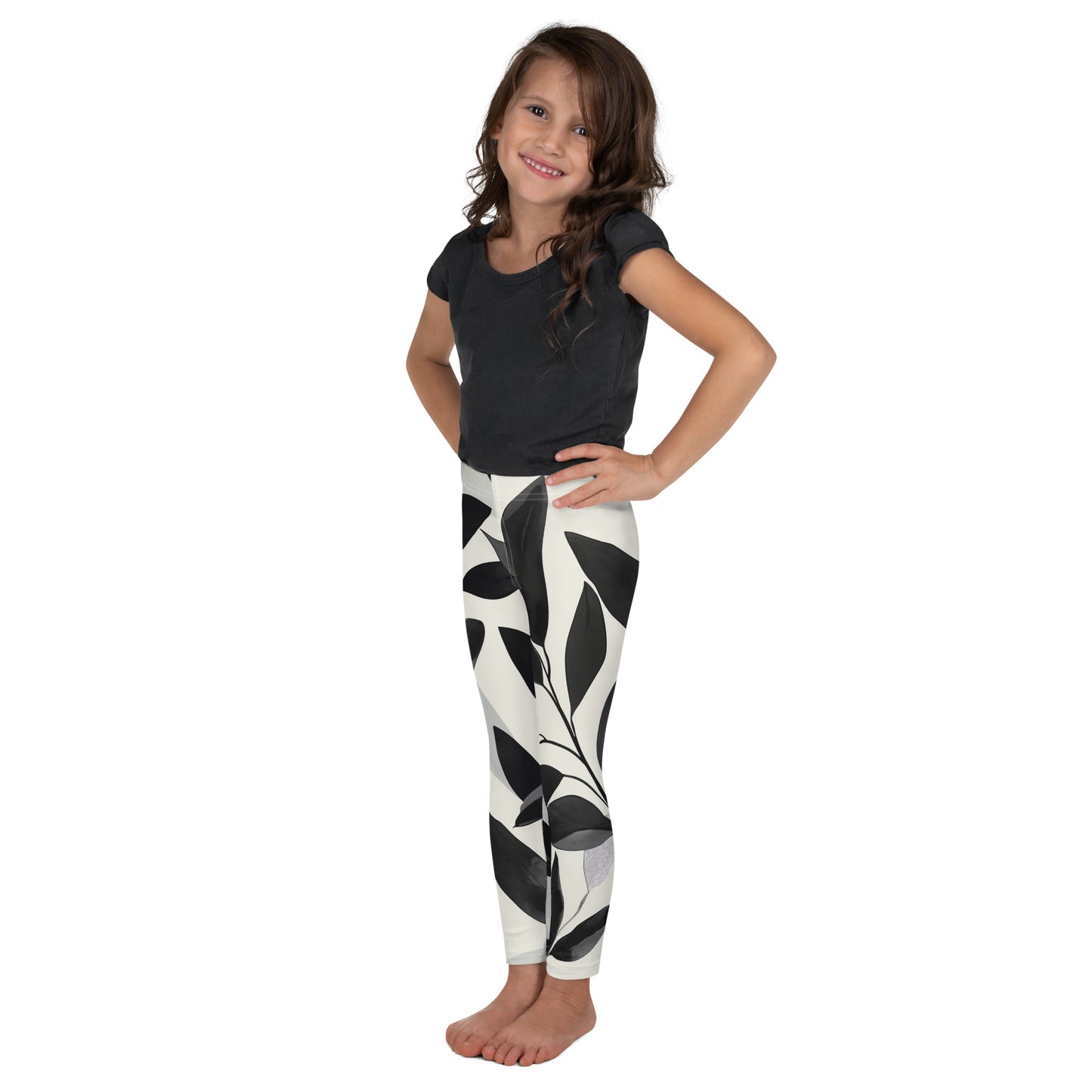 Eucalyptus Noir Kid's Leggings