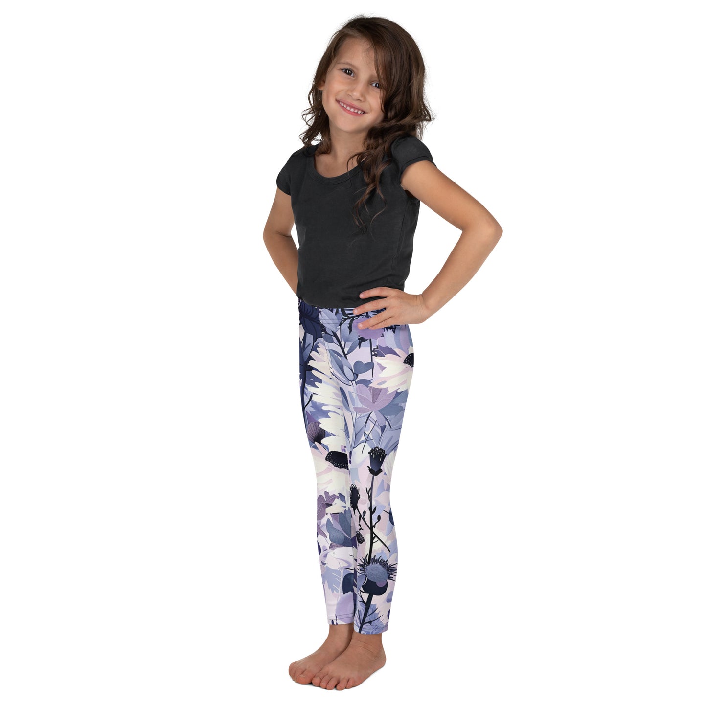 Lilac Bloom Kid's Leggings