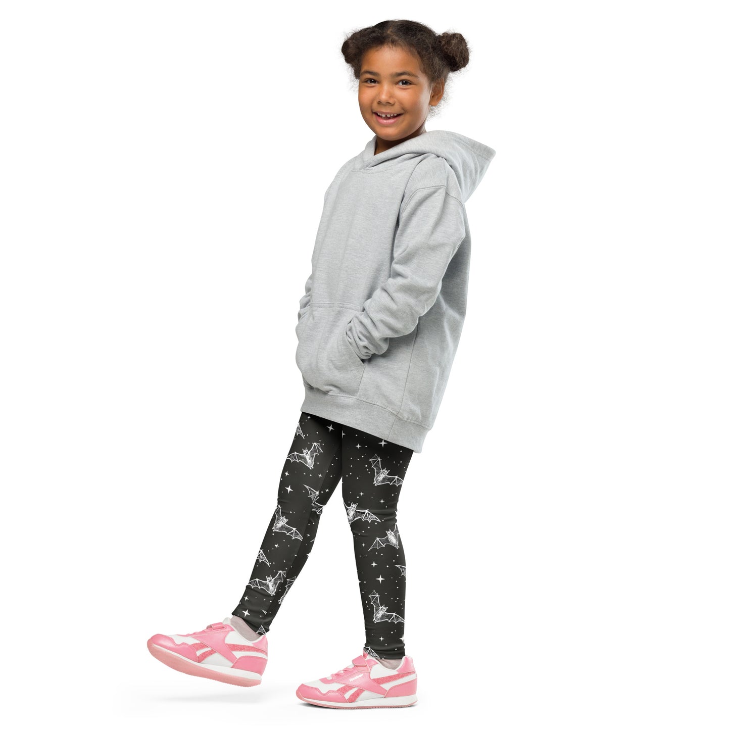 Night Sky Fruit Bat Kid's Leggings