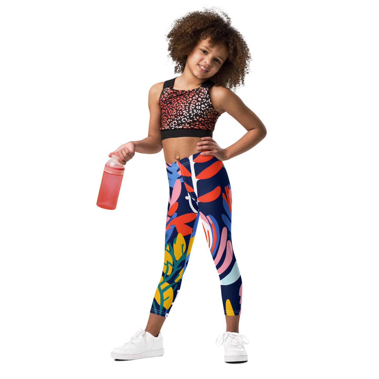 Banksia Blue Kid's Activewear Leggings - K is for Koala