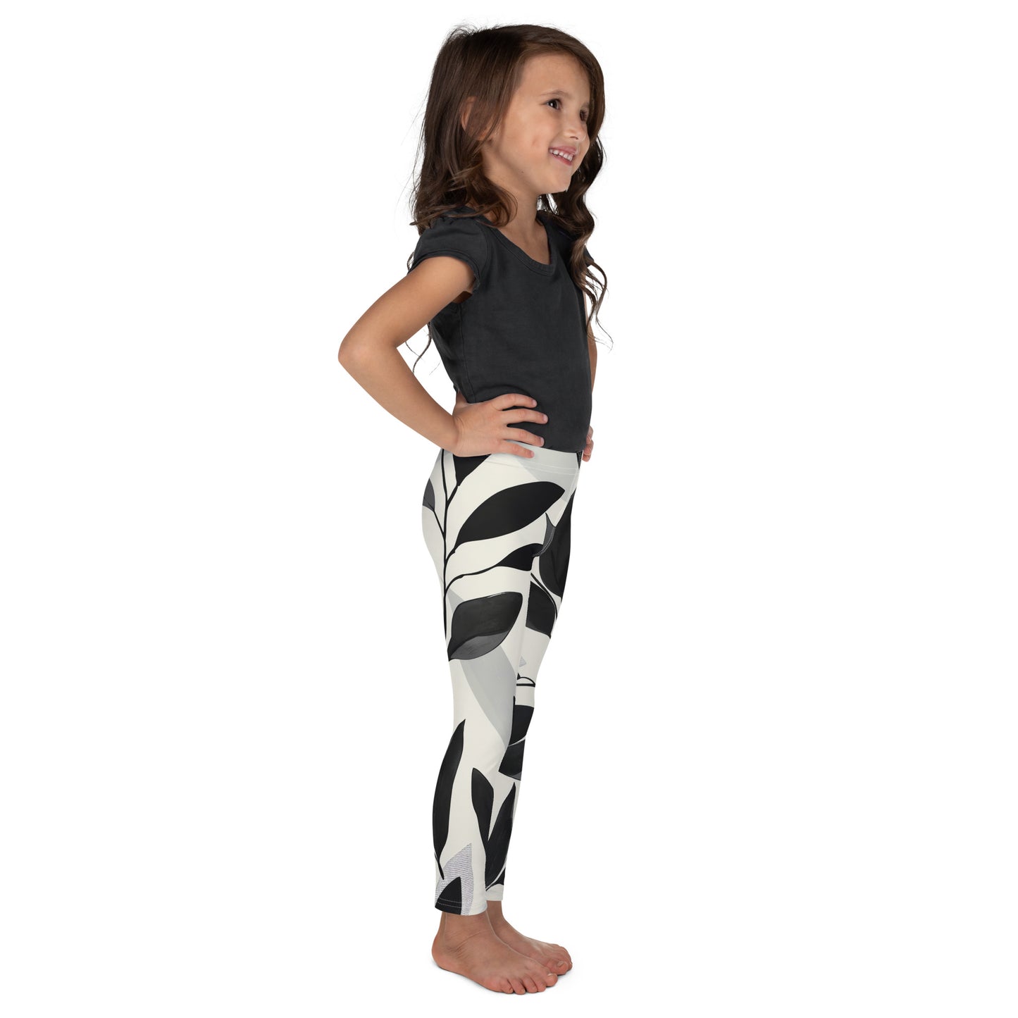 Eucalyptus Noir Kid's Leggings