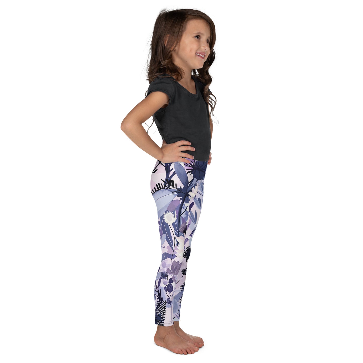 Lilac Bloom Kid's Leggings