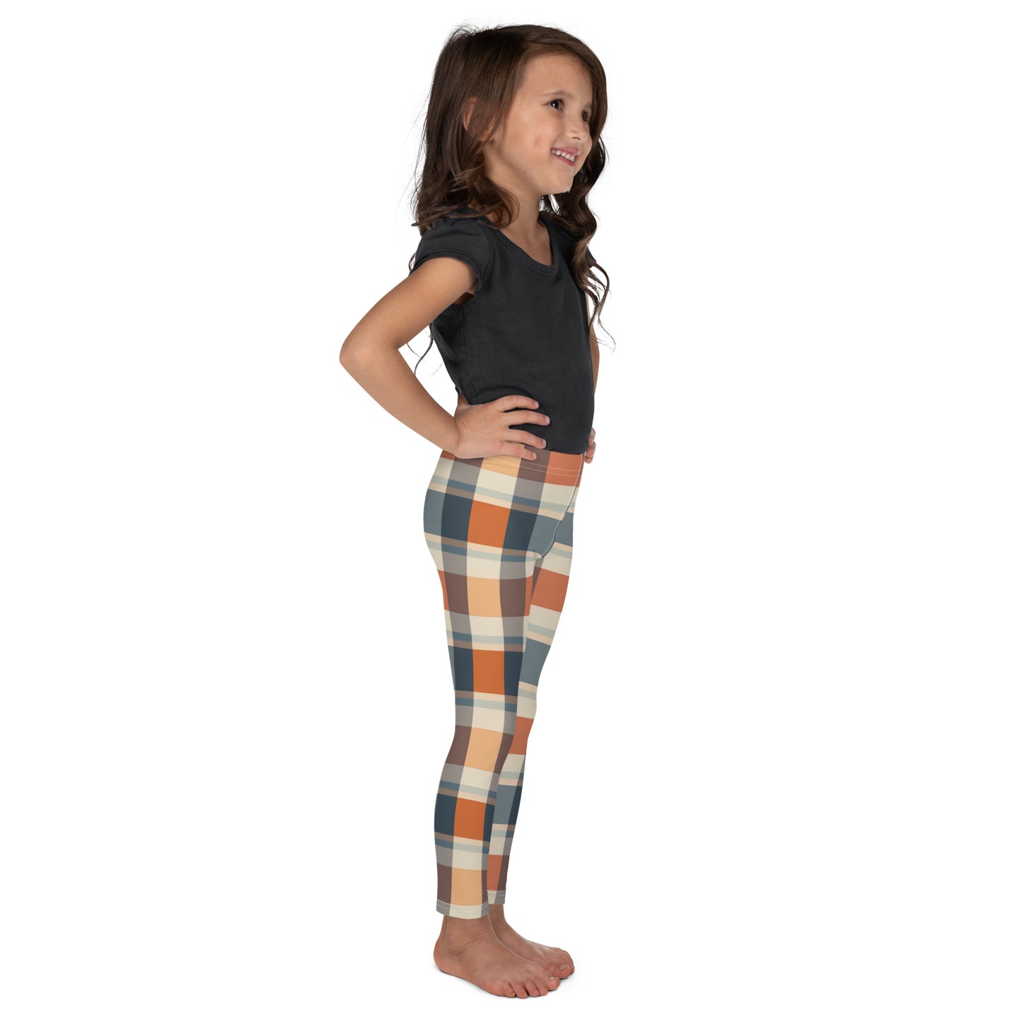 Autumn in Melbourne Plaid Kid's Leggings