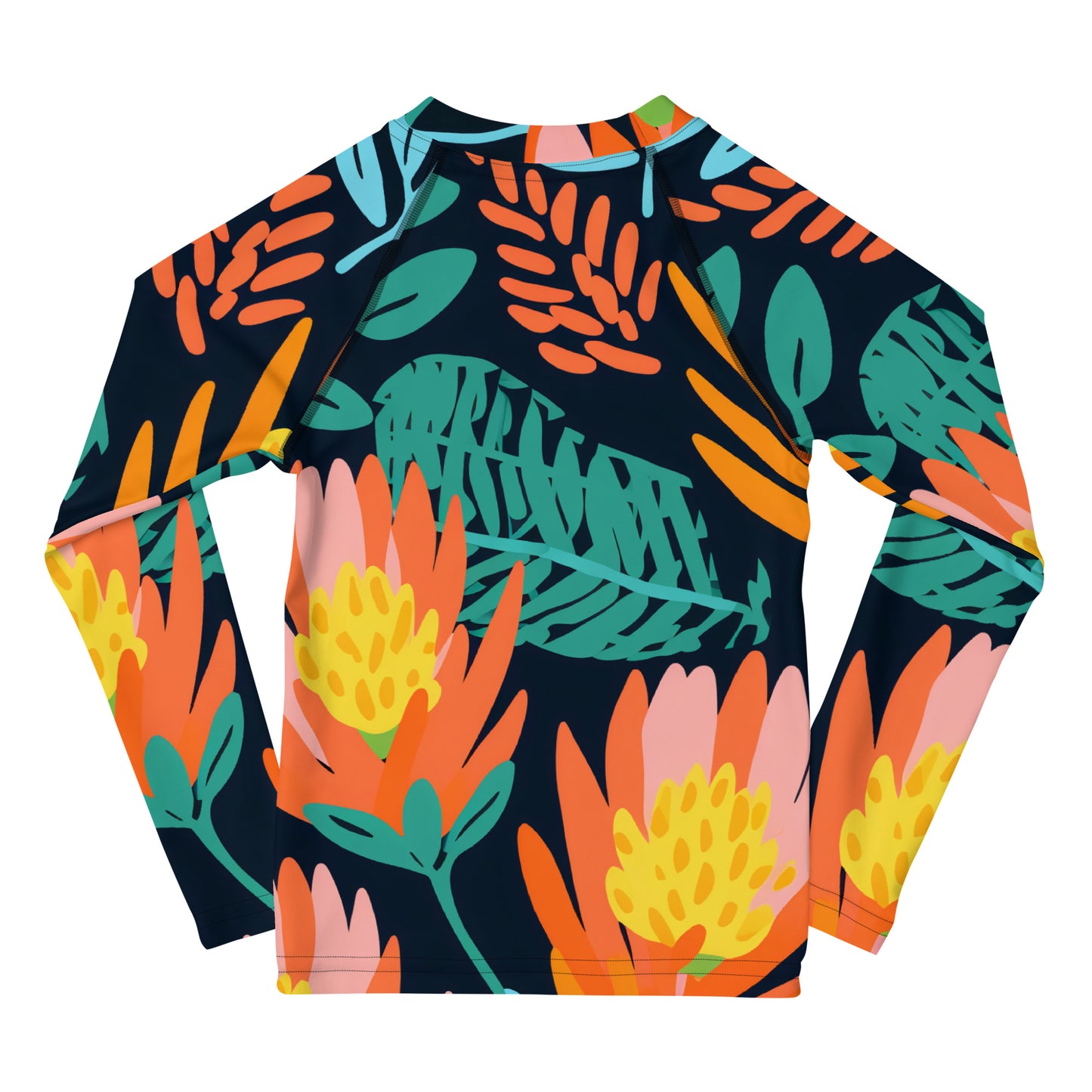 Kids Rash Guard Floral Banksia Dream