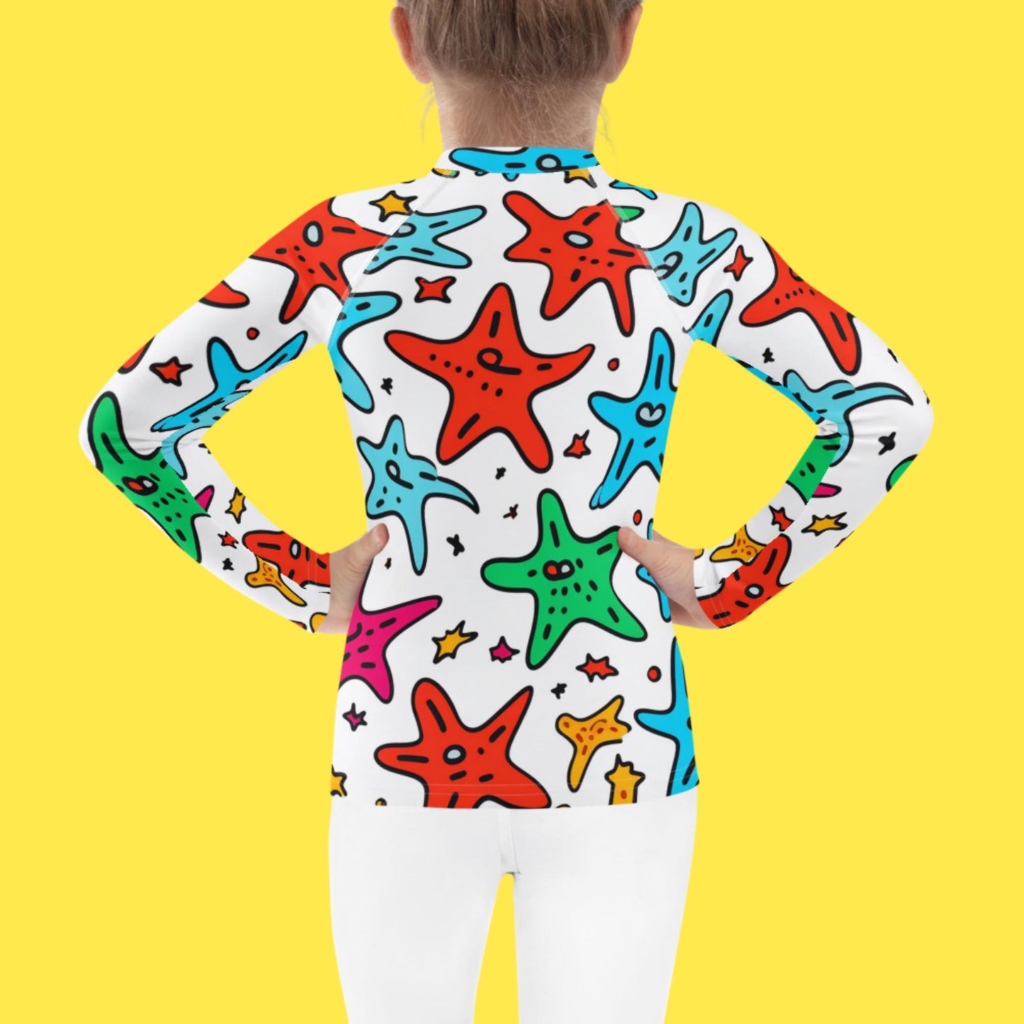 Kids Rash Guard You’re a Star | Cute Starfish UV Protective Swim Shirt for Toddlers