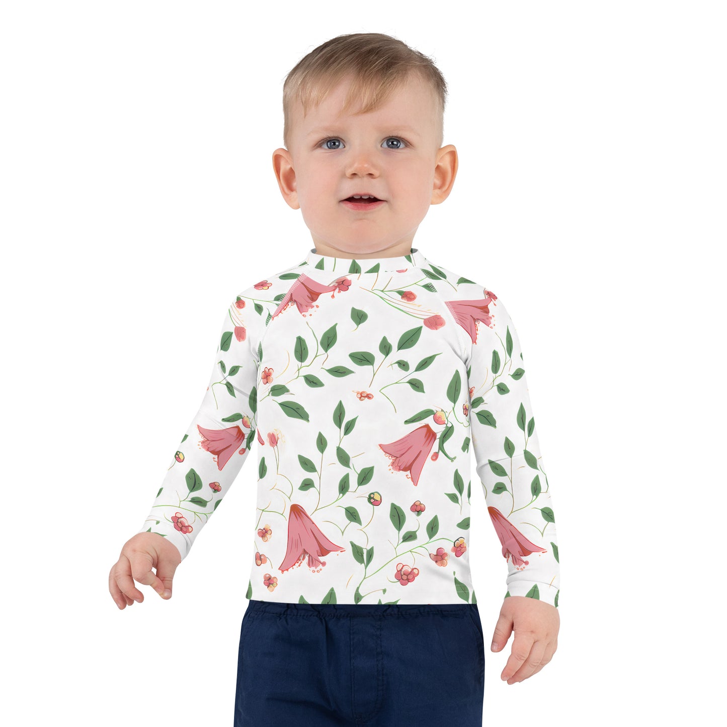 Kids Rash Guard Floral Canberra Bells