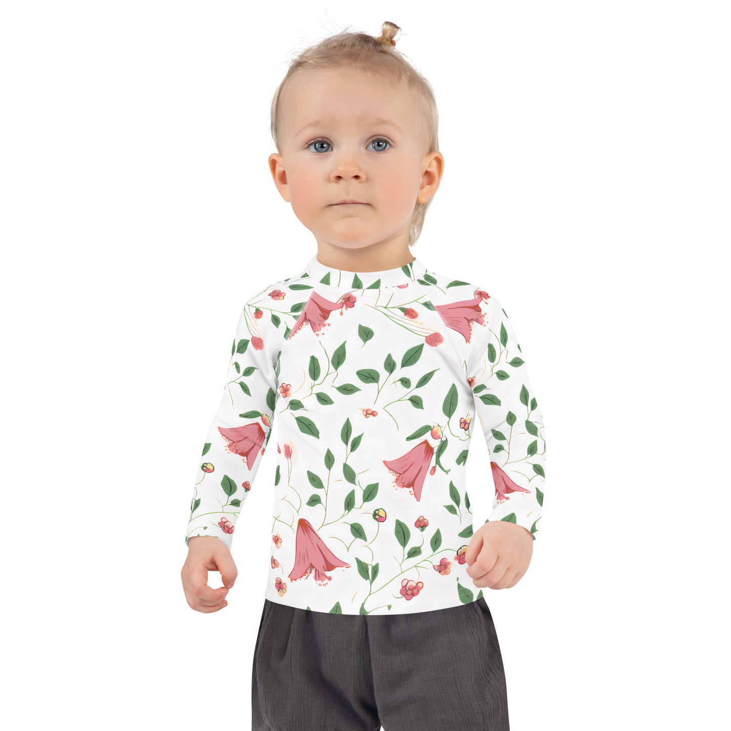 Kids Rash Guard Floral Canberra Bells