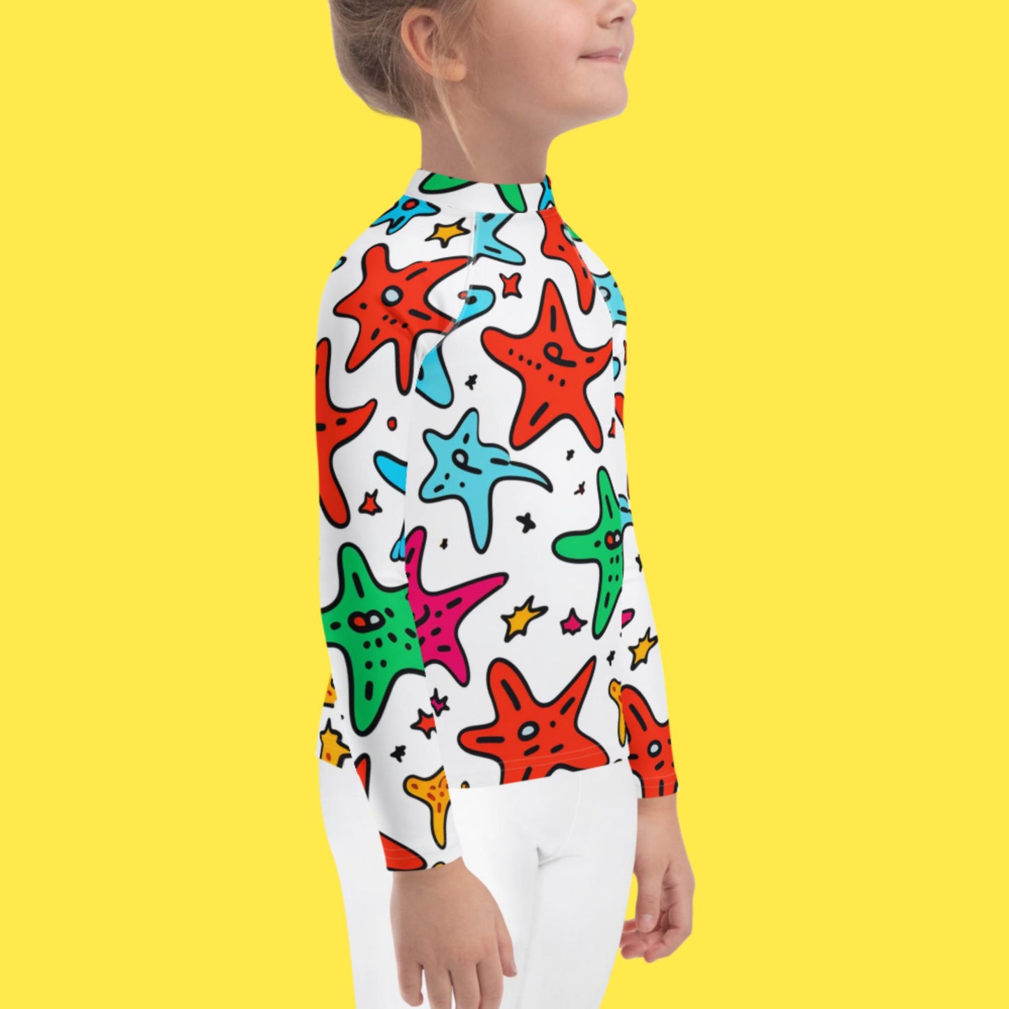 Kids Rash Guard You’re a Star | Cute Starfish UV Protective Swim Shirt for Toddlers