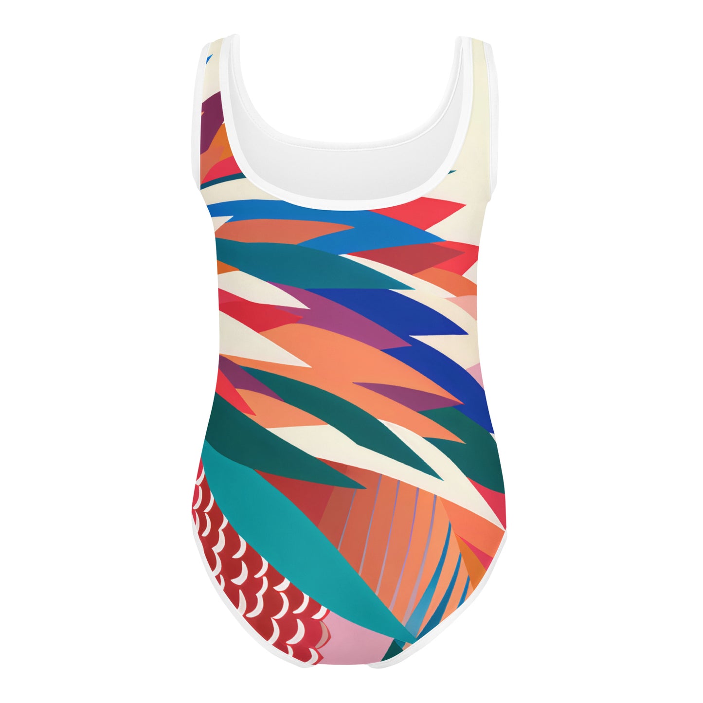 Kids Swimsuit Echidna Pop Art Print | Cute Children's Swimwear