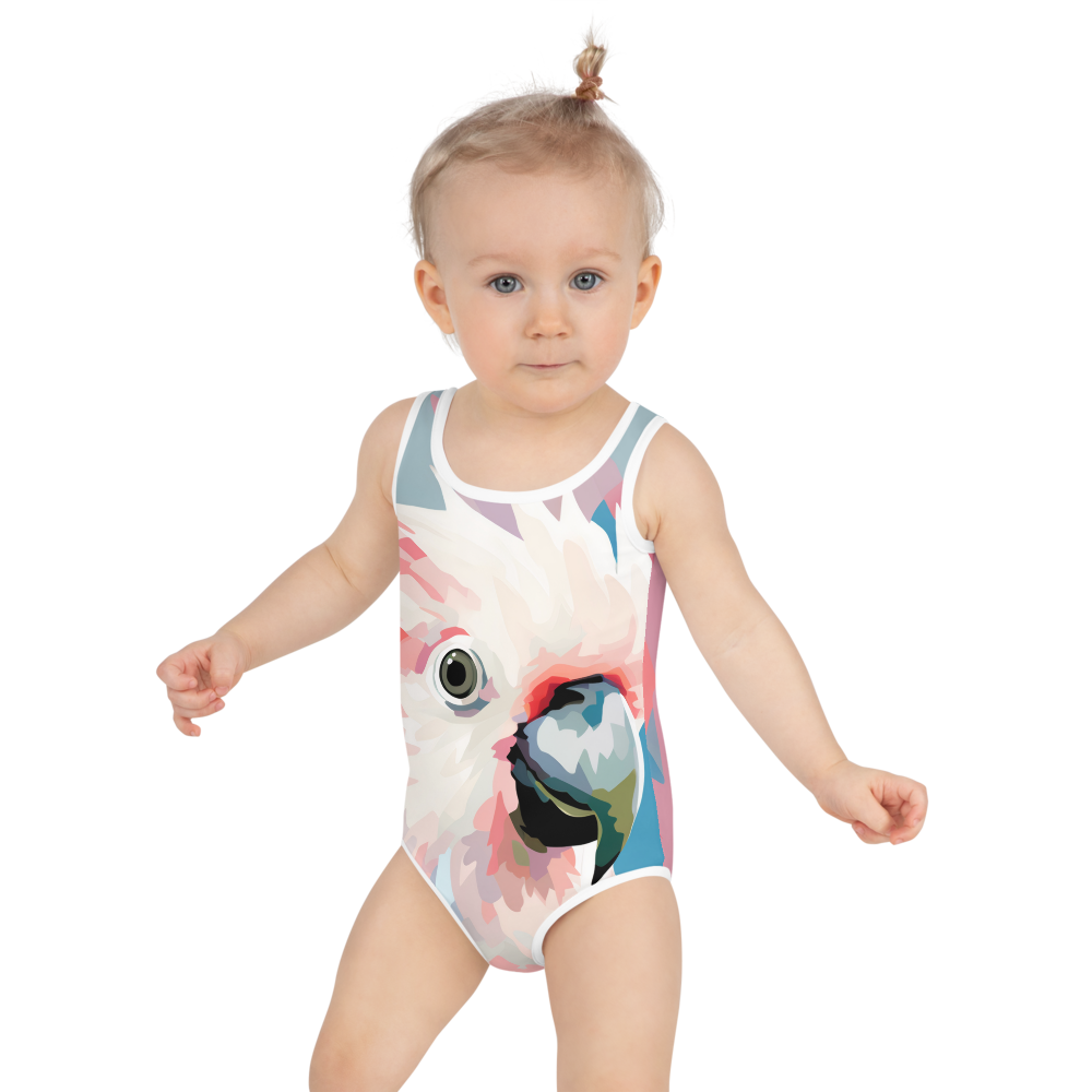 Cocky All-Over Print Kids Swimsuit - K is for Koala