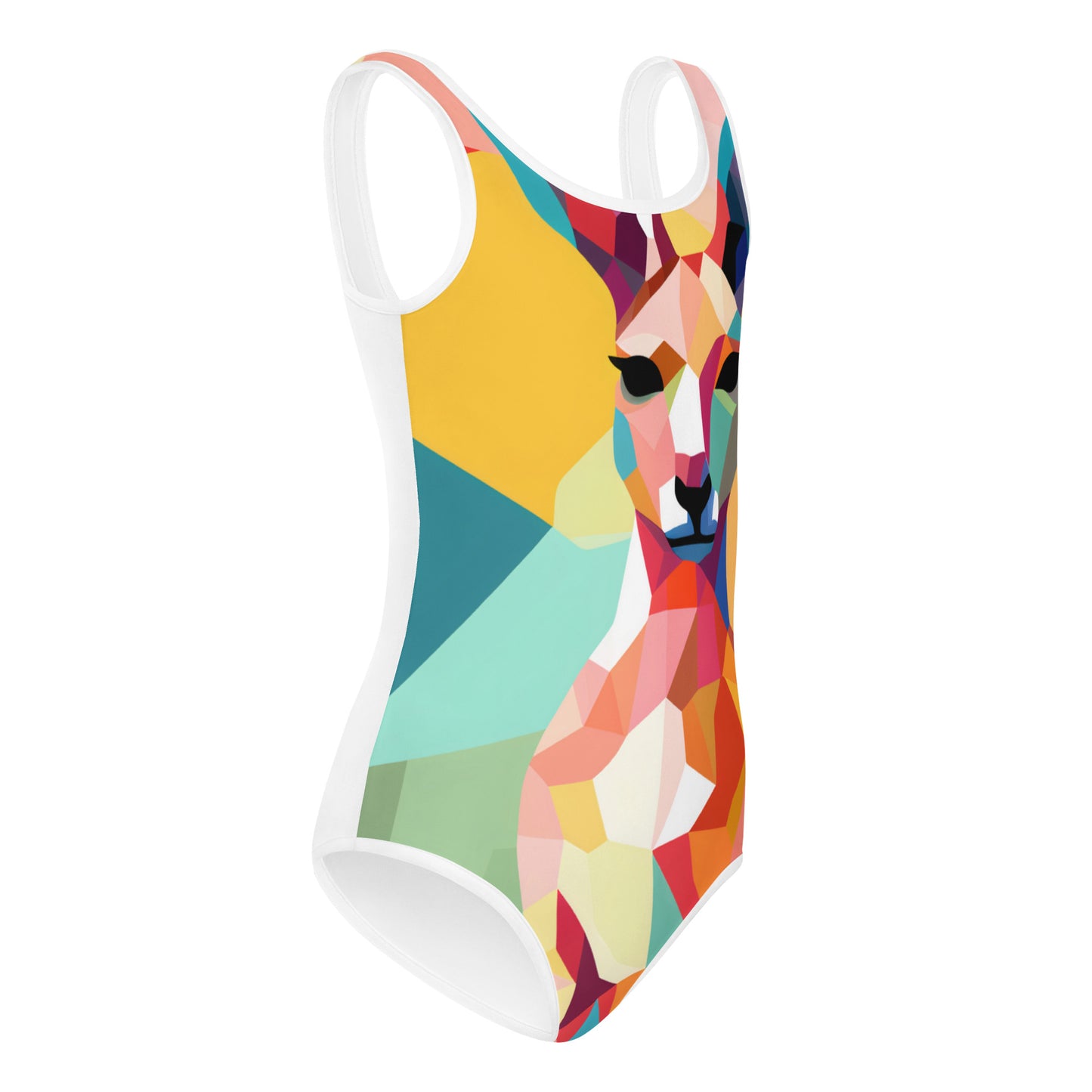 Kids Swimsuit Kanga Pop Art All-Over Print | Vibrant Children's Swimwear