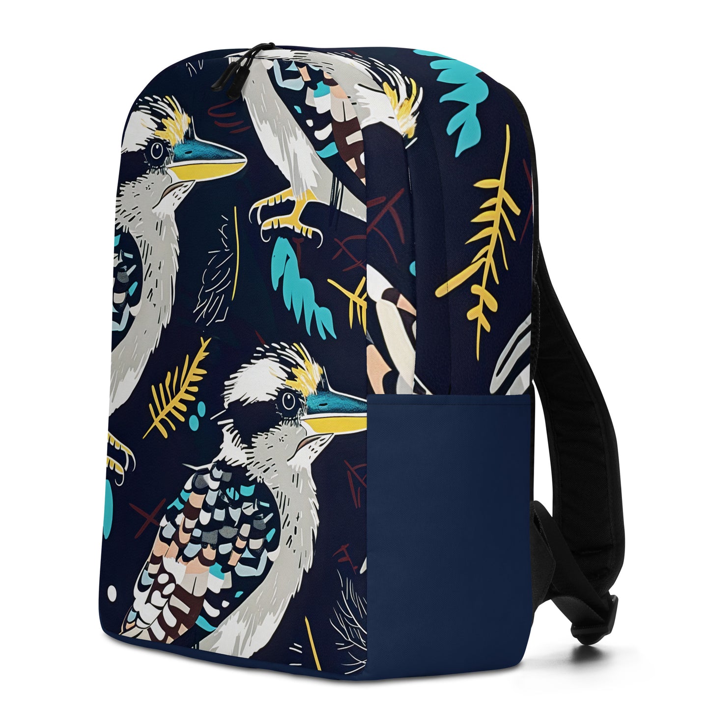 Kooky Kookaburra Carryall | Australian Kookaburra Navy Backpack