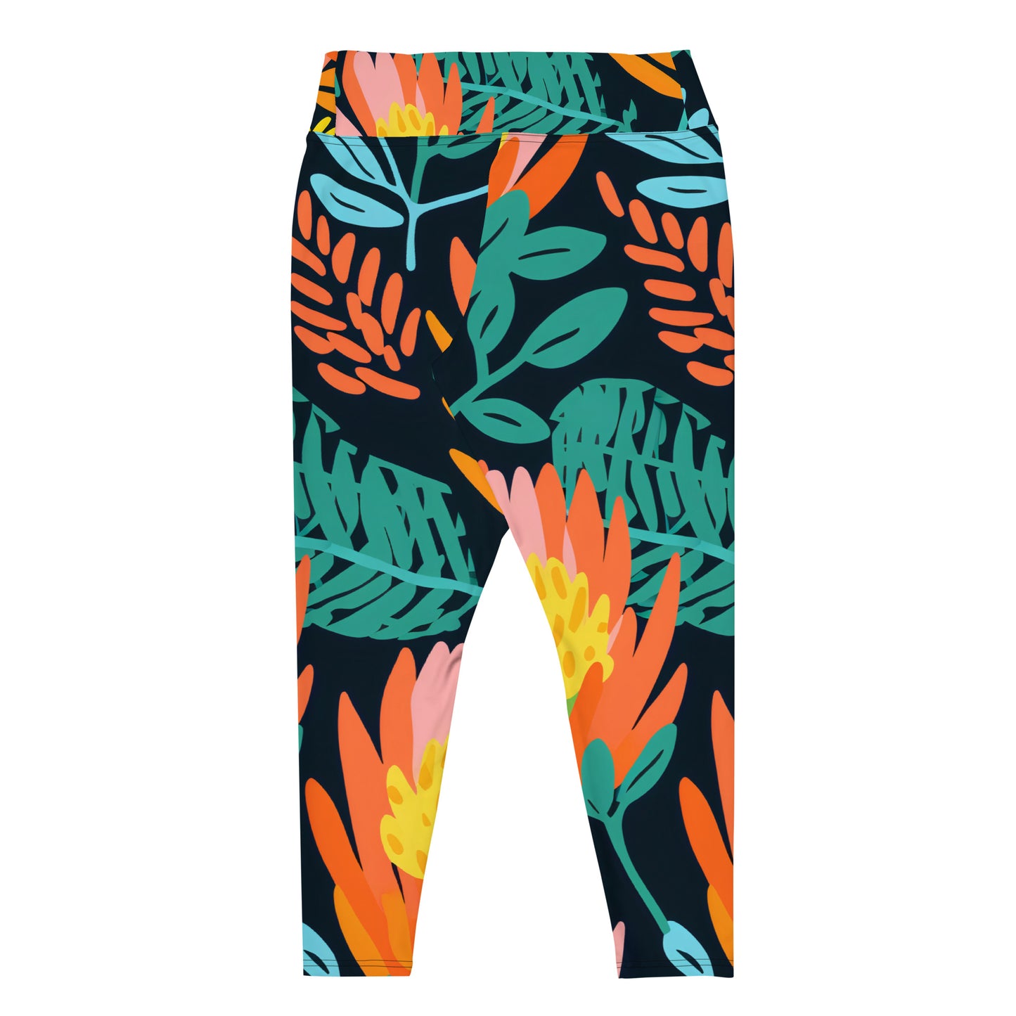 Plus Size Activewear Leggings Banksia Dream Print - Stylish Comfort for Every Workout