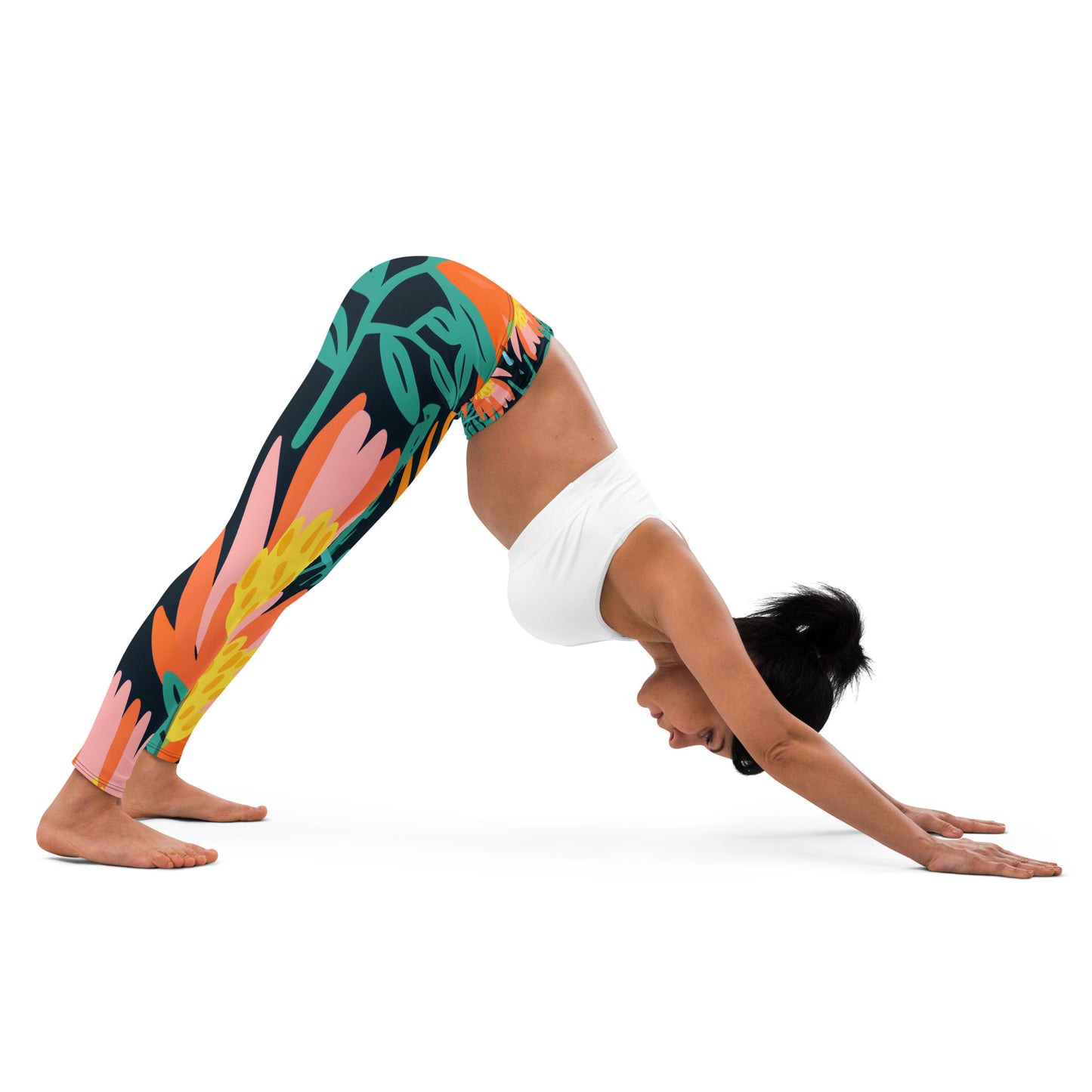 Women's Yoga Leggings - Banksia Dream Print | Stylish, Comfortable Activewear