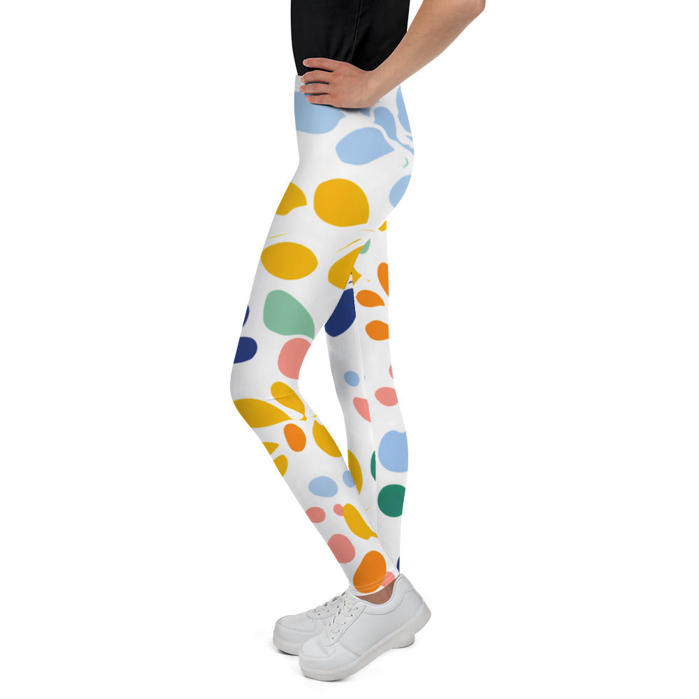 Youth Leggings Eucalyptus Multi Color - Stylish and Versatile Activewear