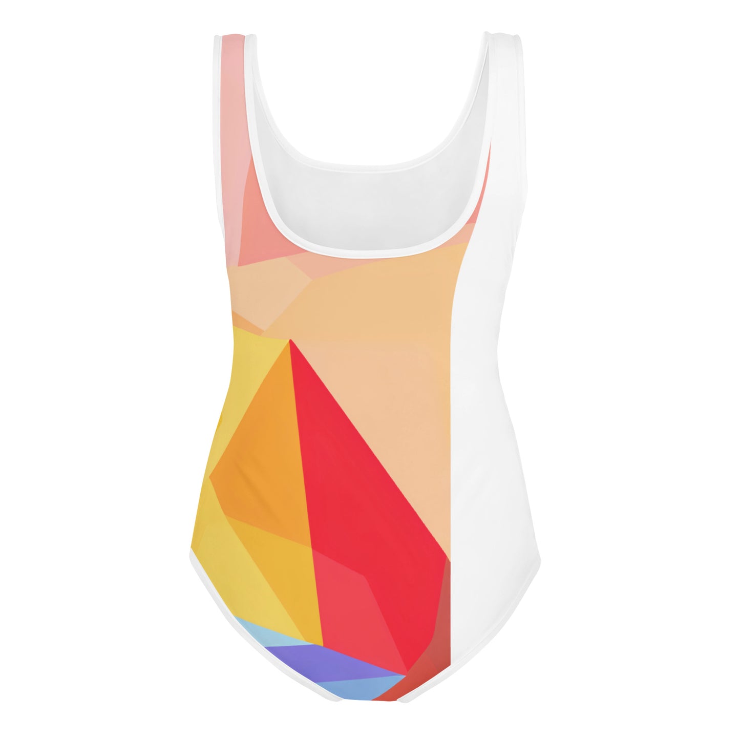 Youth Swimsuit Kangaroo Pop Art Print | Stylish and Cute Kids Swimwear