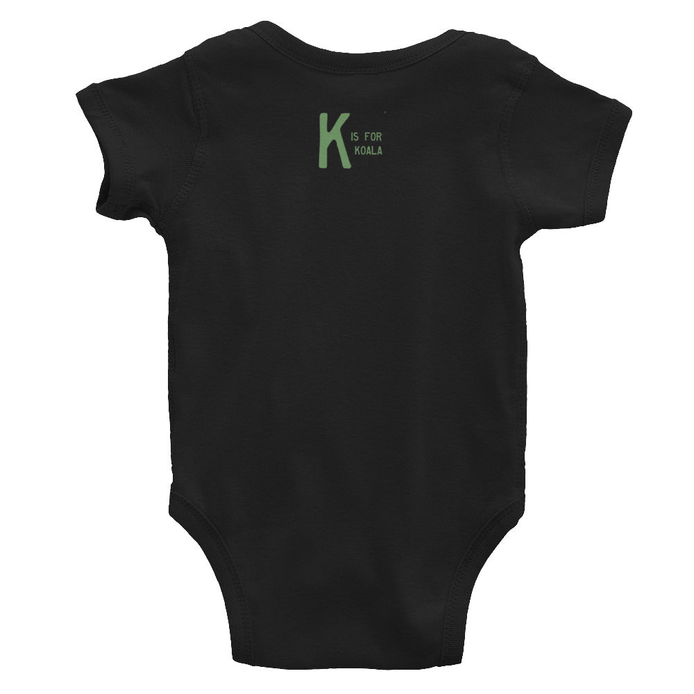 Rosie Rosella Infant Bodysuit - K is for Koala