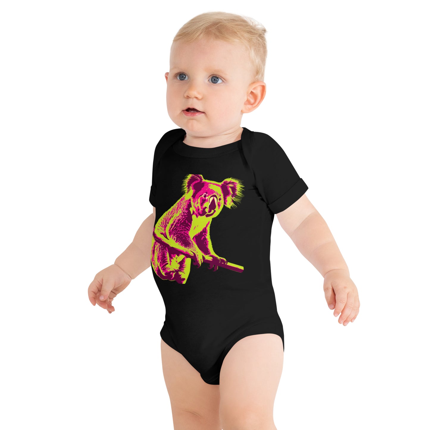 Neon Koala Onesie | Cute and Comfortable Australian Baby Bodysuit