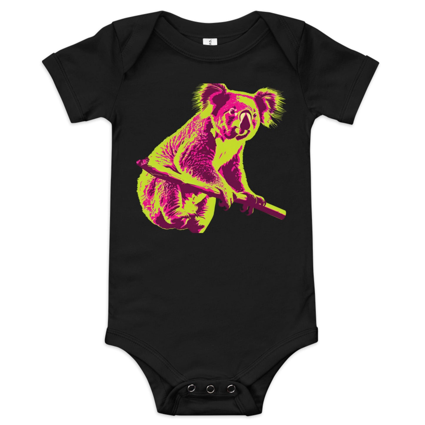 Neon Koala Onesie | Cute and Comfortable Australian Baby Bodysuit