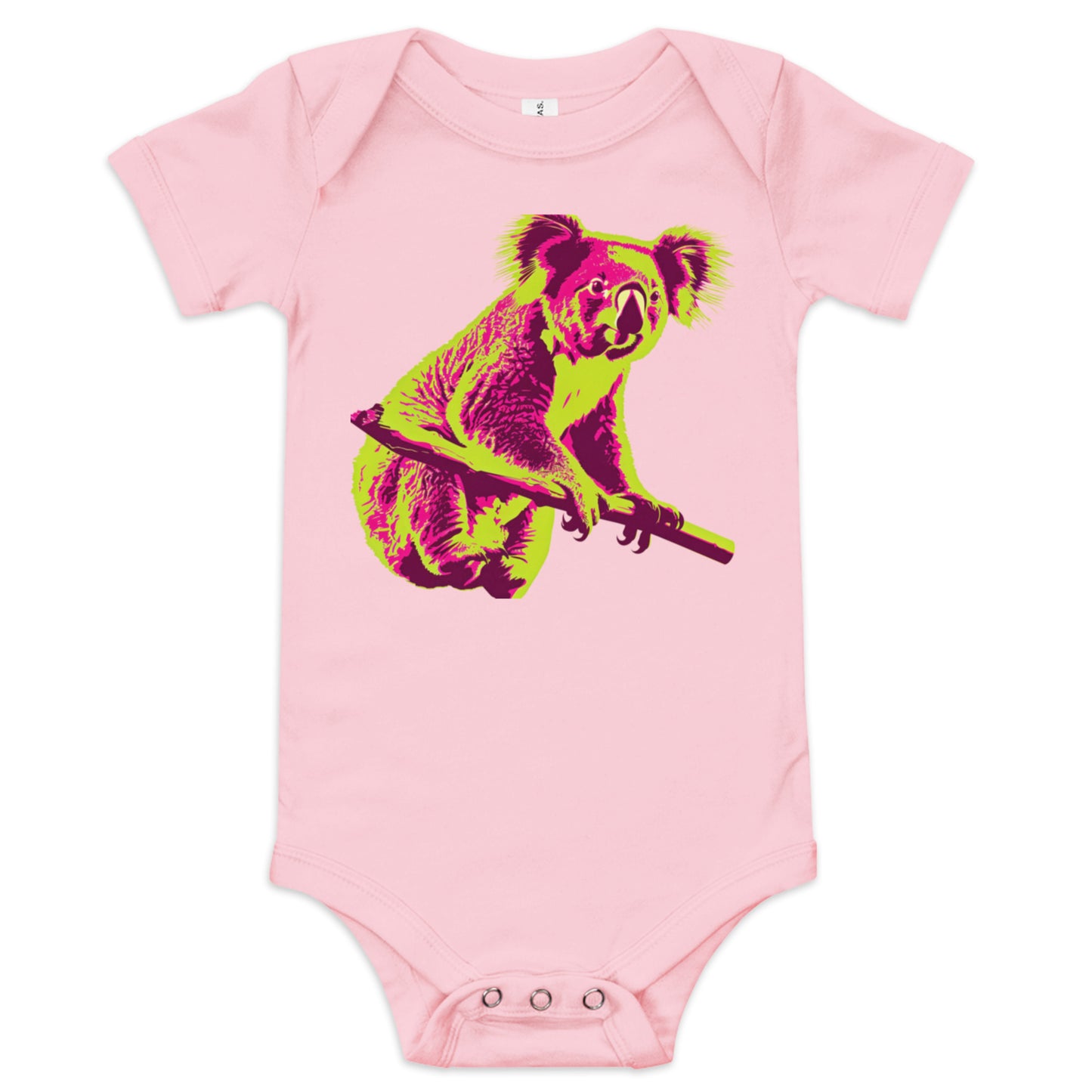 Neon Koala Onesie | Cute and Comfortable Australian Baby Bodysuit