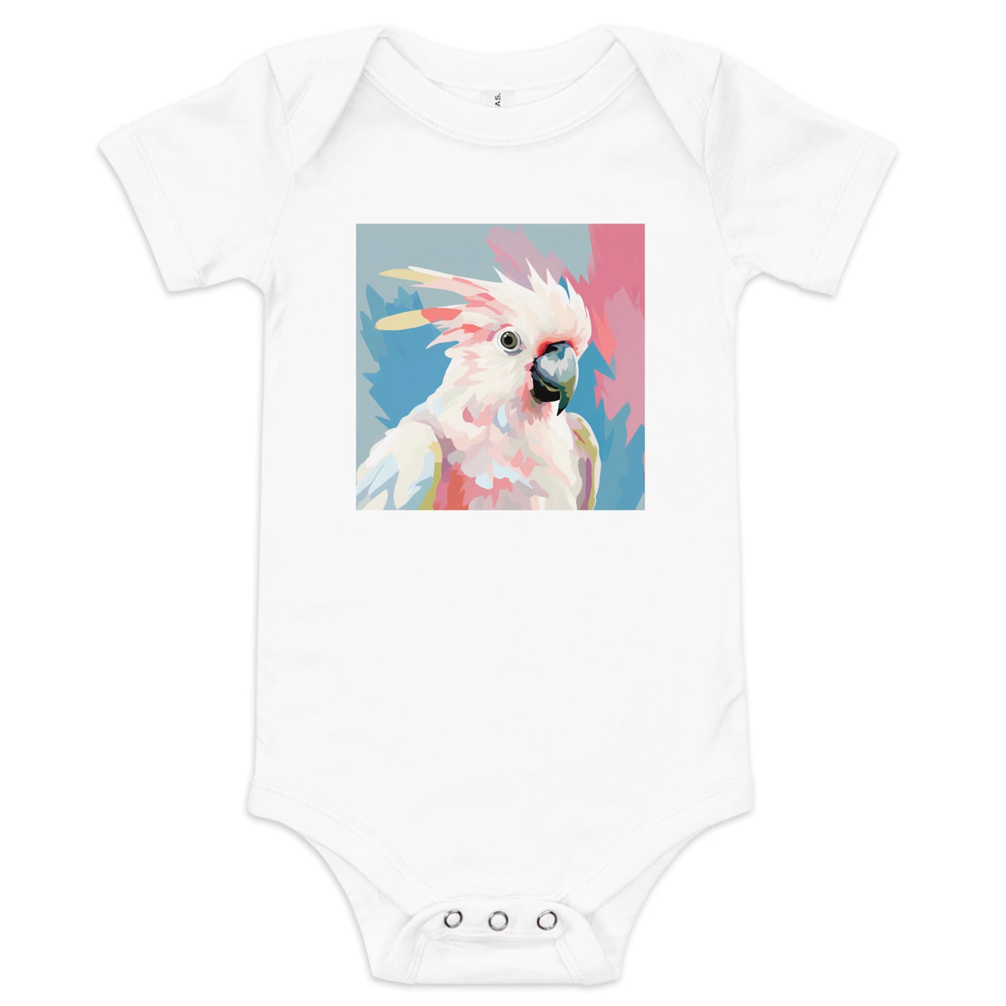 Cockatoo Pop Baby Bodysuit | Cute & Comfortable Infant Clothing