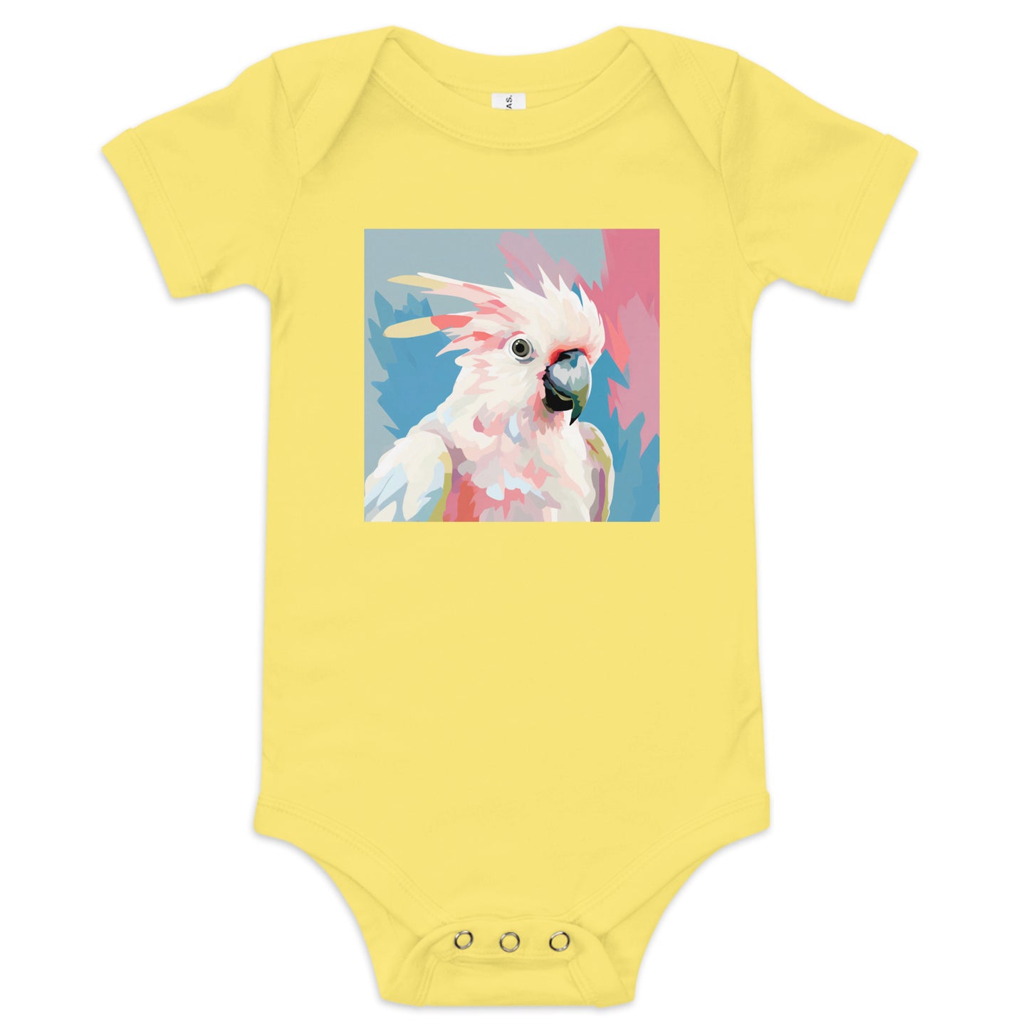 Cockatoo Pop Baby Bodysuit | Cute & Comfortable Infant Clothing