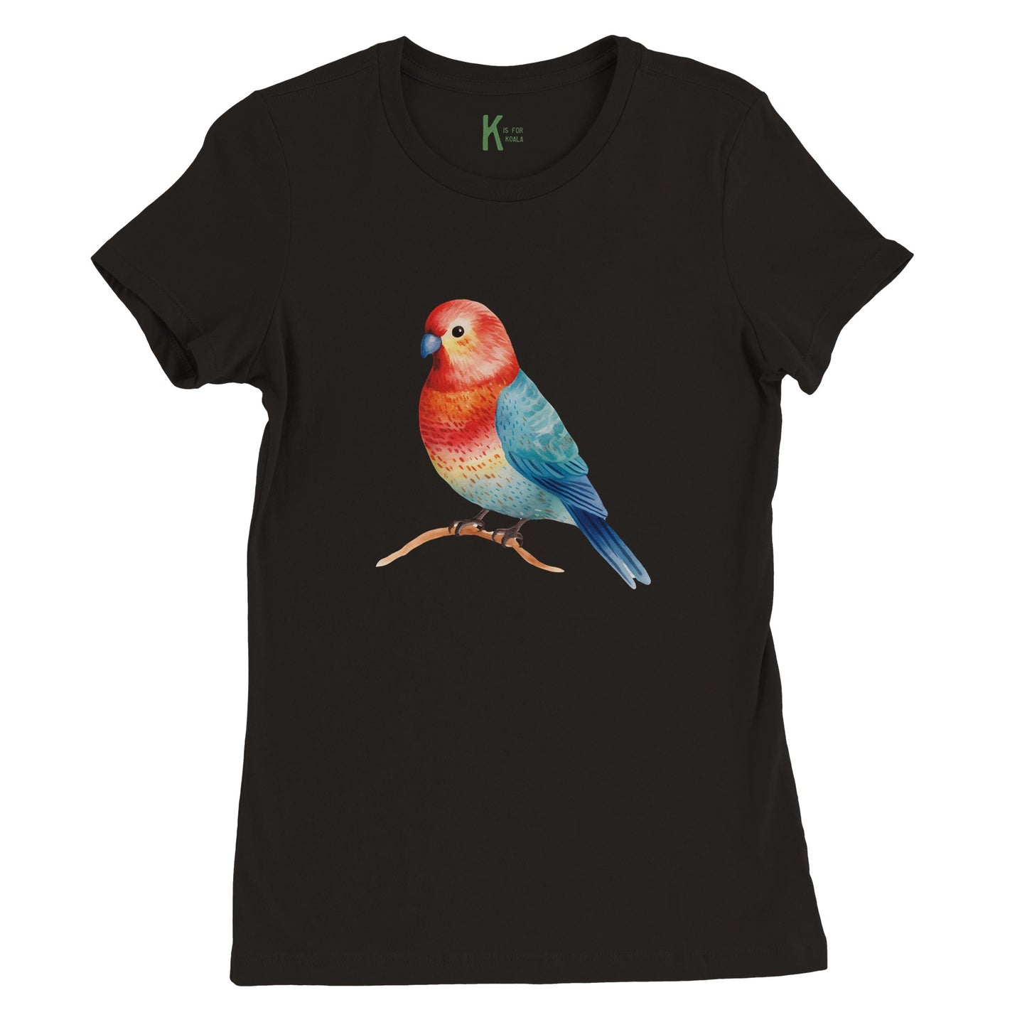 Rosie Rosella Premium Womens Crewneck T-shirt