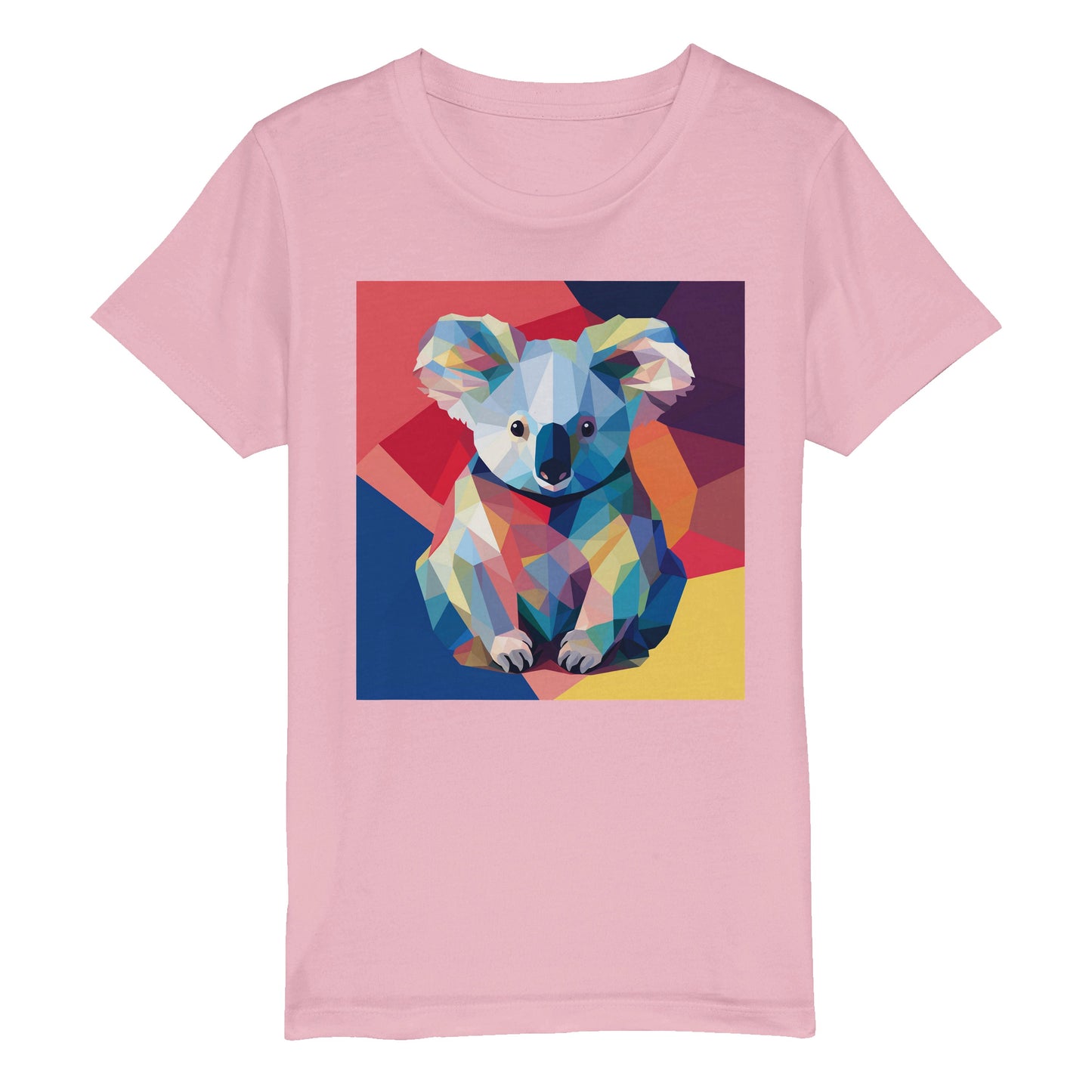 Organic Kids Crewneck T-shirt Koala Pop | Eco-Friendly Children's Apparel