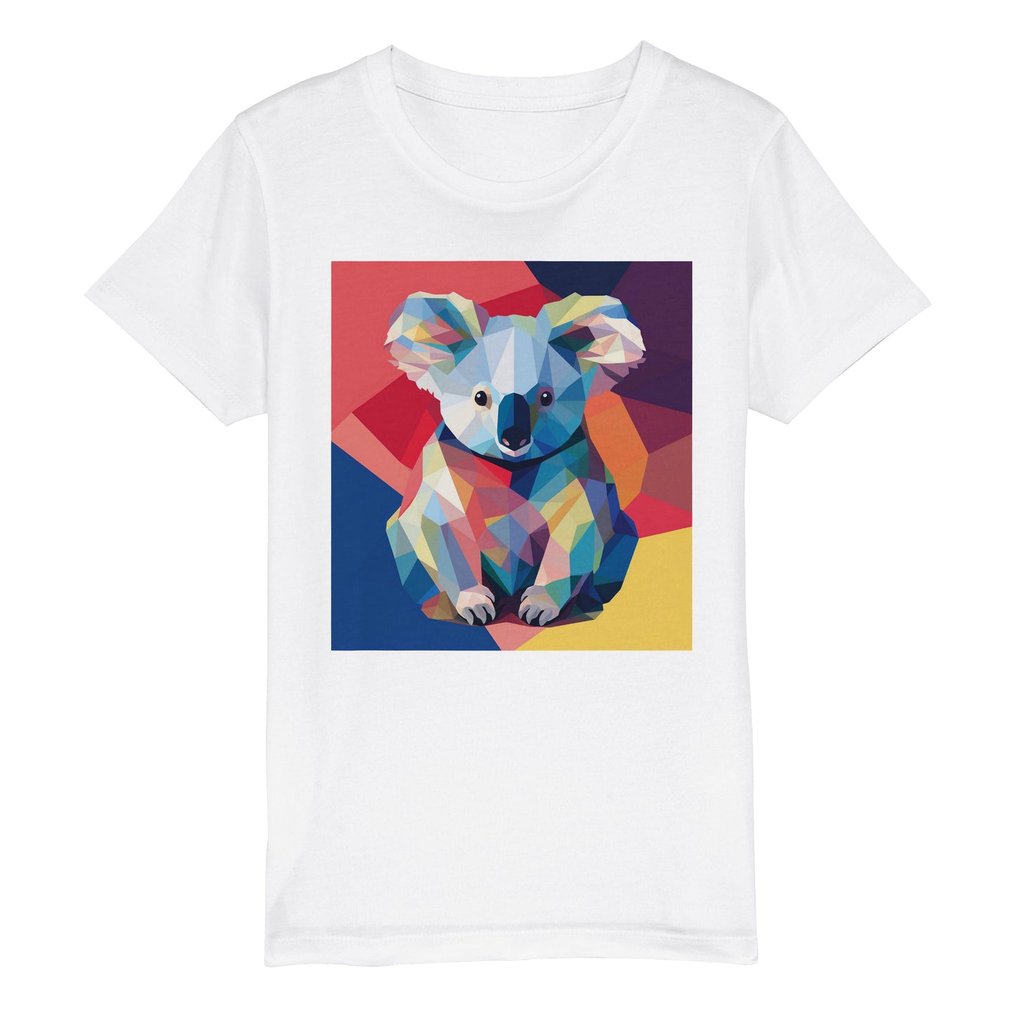 Organic Kids Crewneck T-shirt Koala Pop | Eco-Friendly Children's Apparel