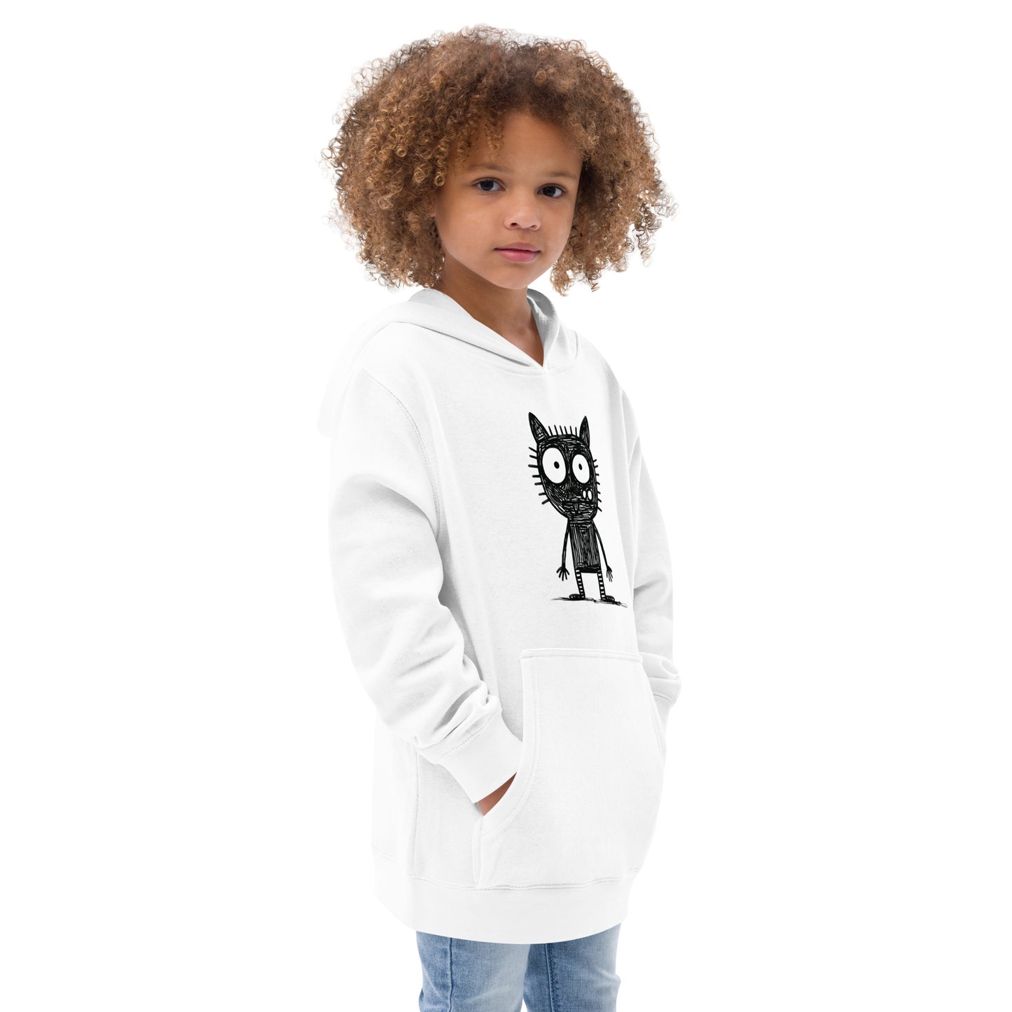 Kids fleece hoodie Tazzy Devil