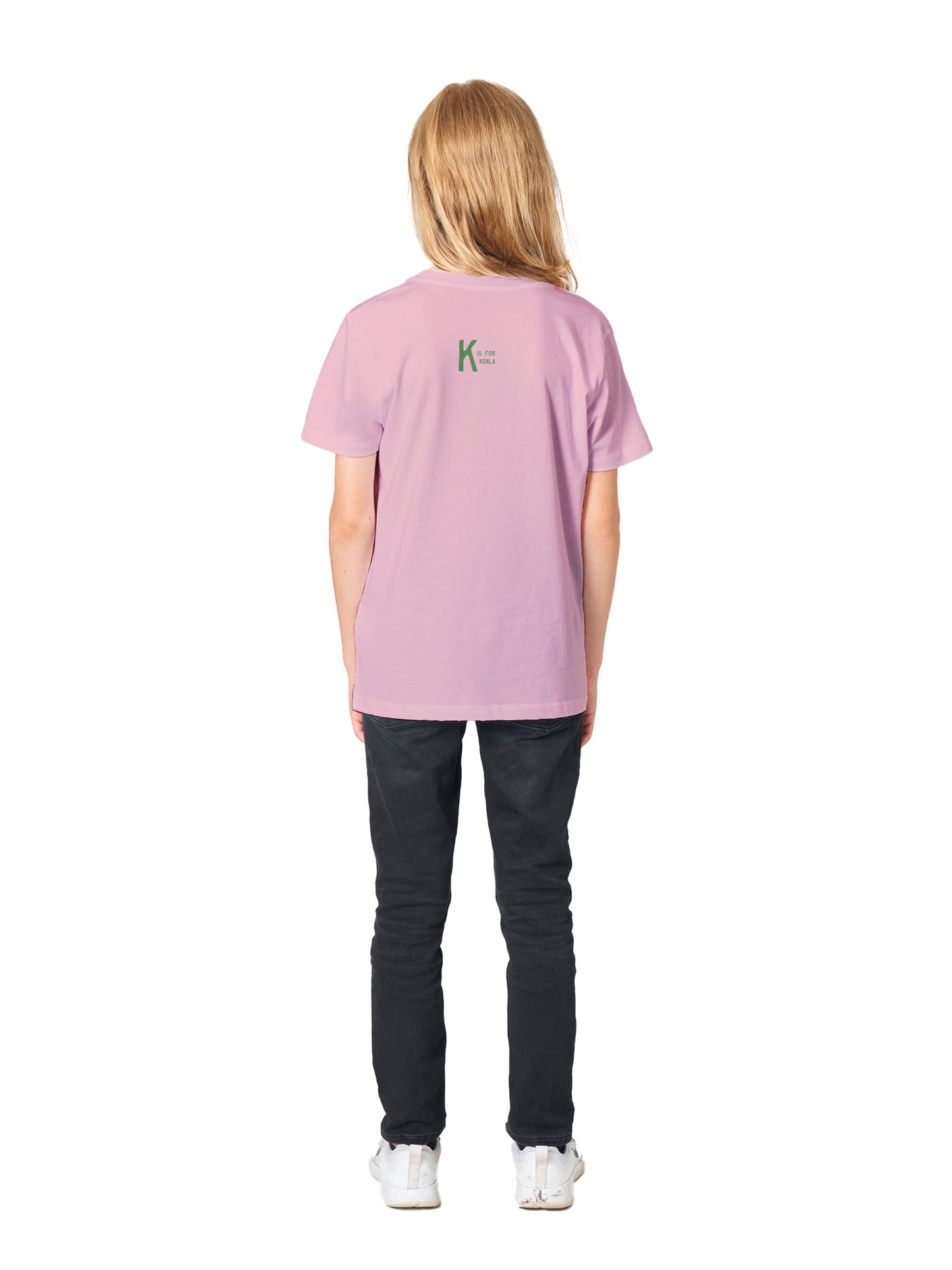 Organic Kids Crewneck T-shirt Koala Pop | Eco-Friendly Children's Apparel