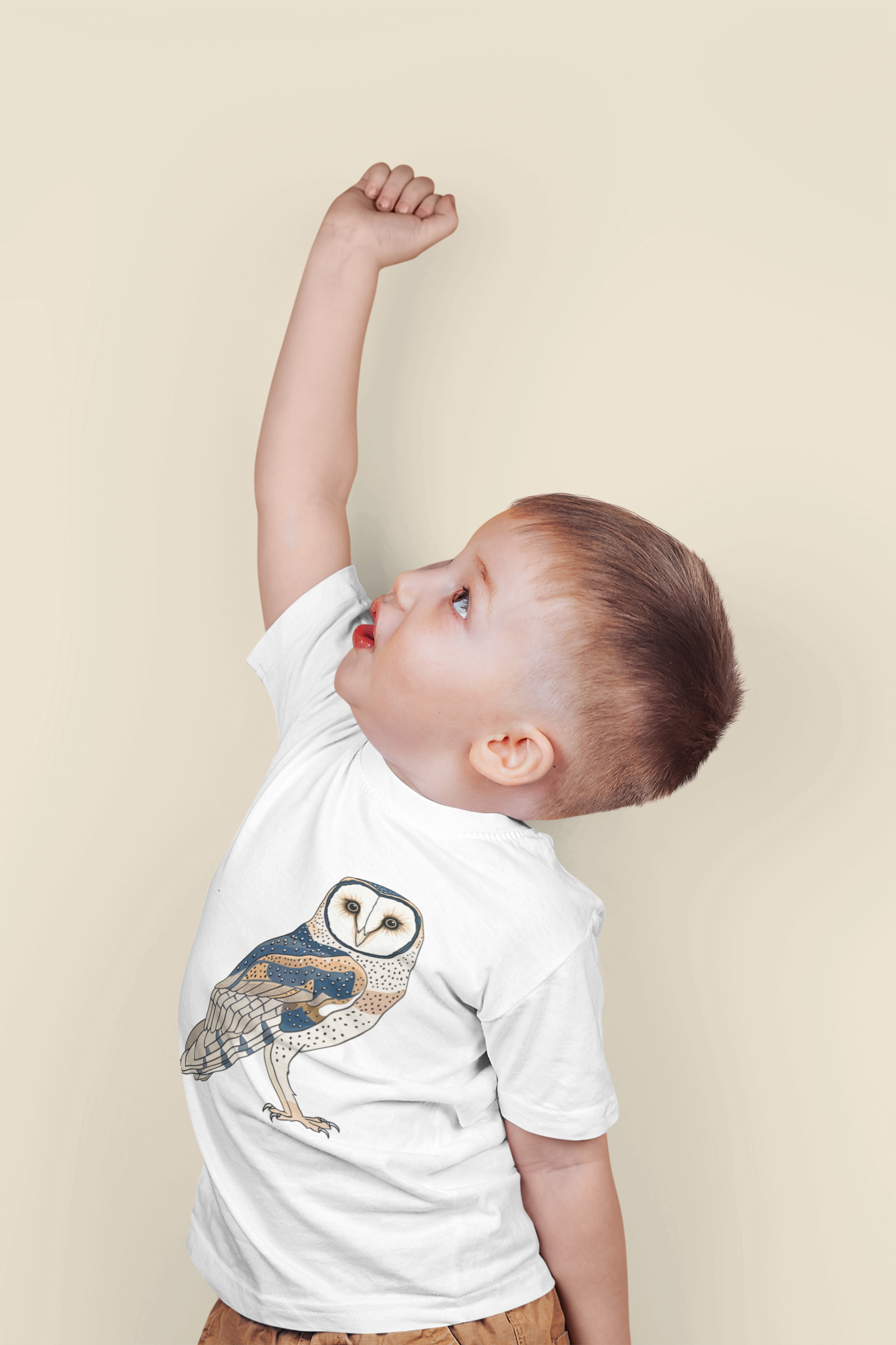 Barn Owl Toddler Tee | Wise Owl Kids T-shirt