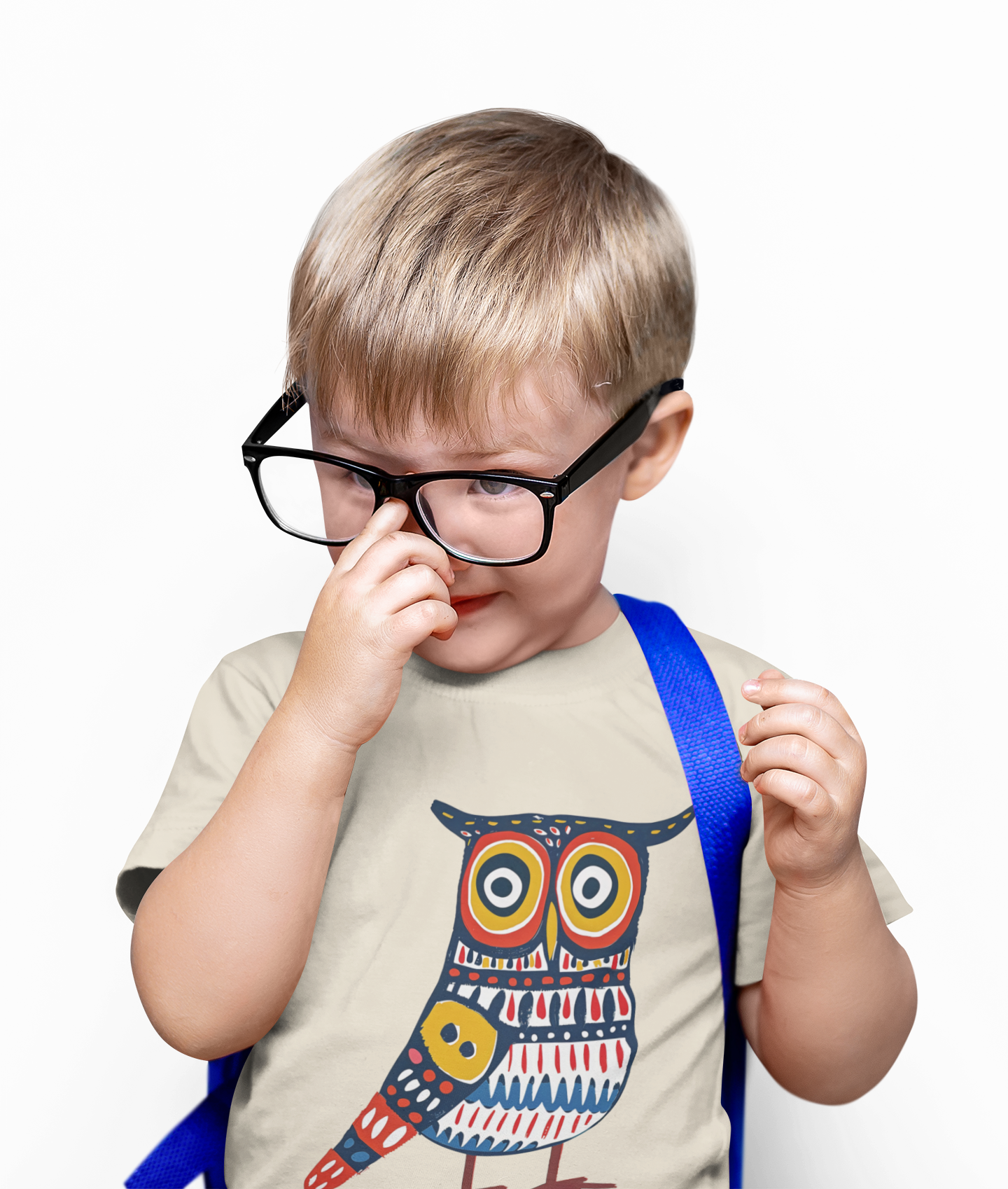 Powerful Owl Toddler Tee | Wise Owl Shirt for Kids