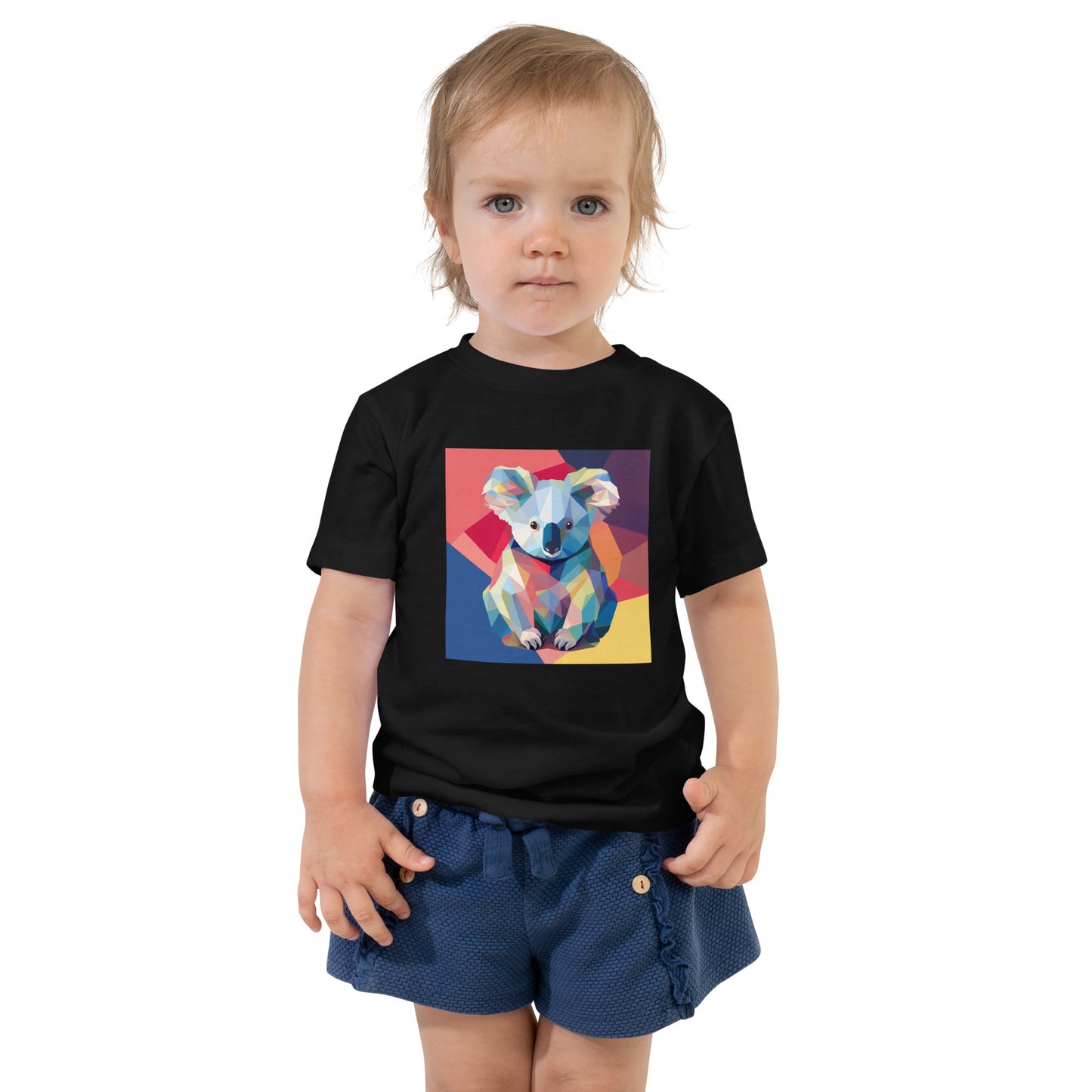 Koala Pop Toddler Short Sleeve Tee | Adorable Kids' Koala Shirt