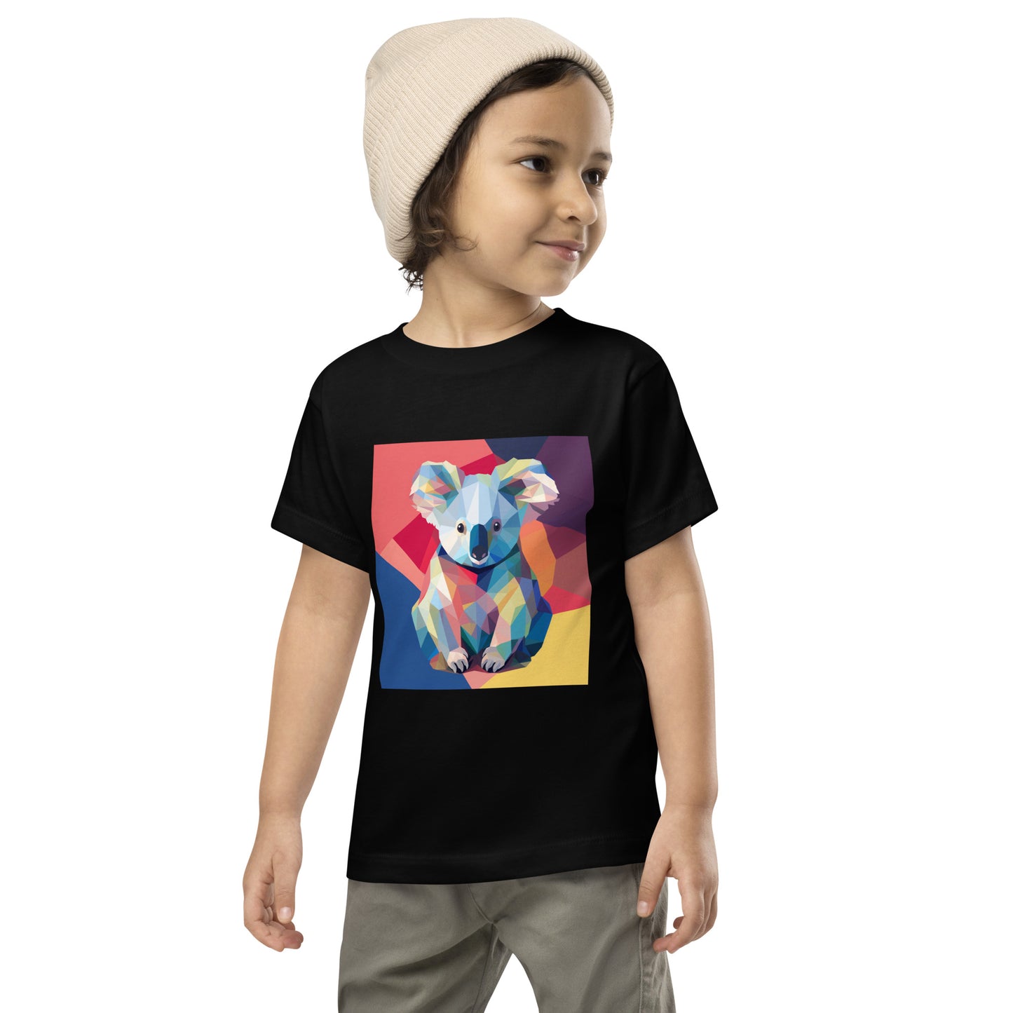 Koala Pop Toddler Short Sleeve Tee | Adorable Kids' Koala Shirt