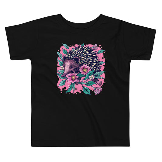 Bloomin' Spike Echidna Toddler Tee | Trendy Echidna Tee for Kids