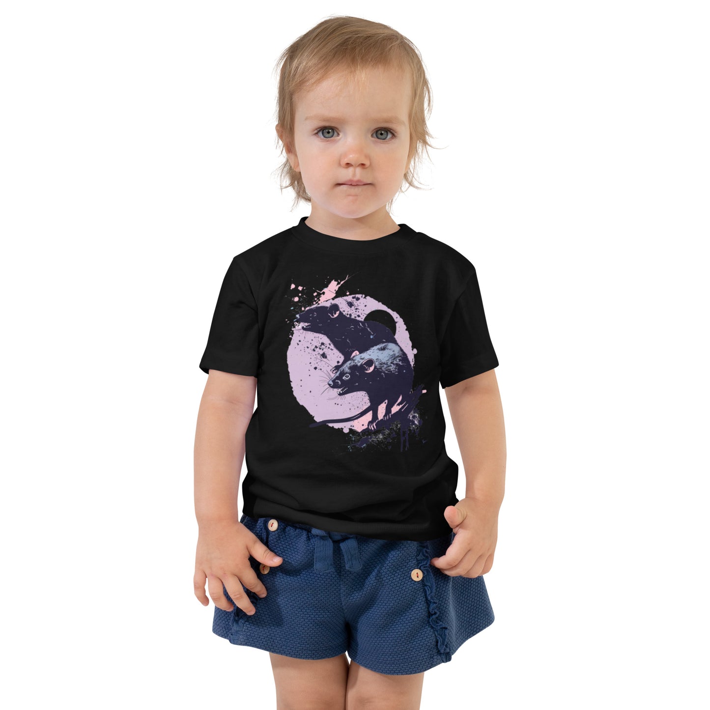 Devilish Spring Toddler Tee | Lavender Tasmanian Devil T-shirt for Tweens