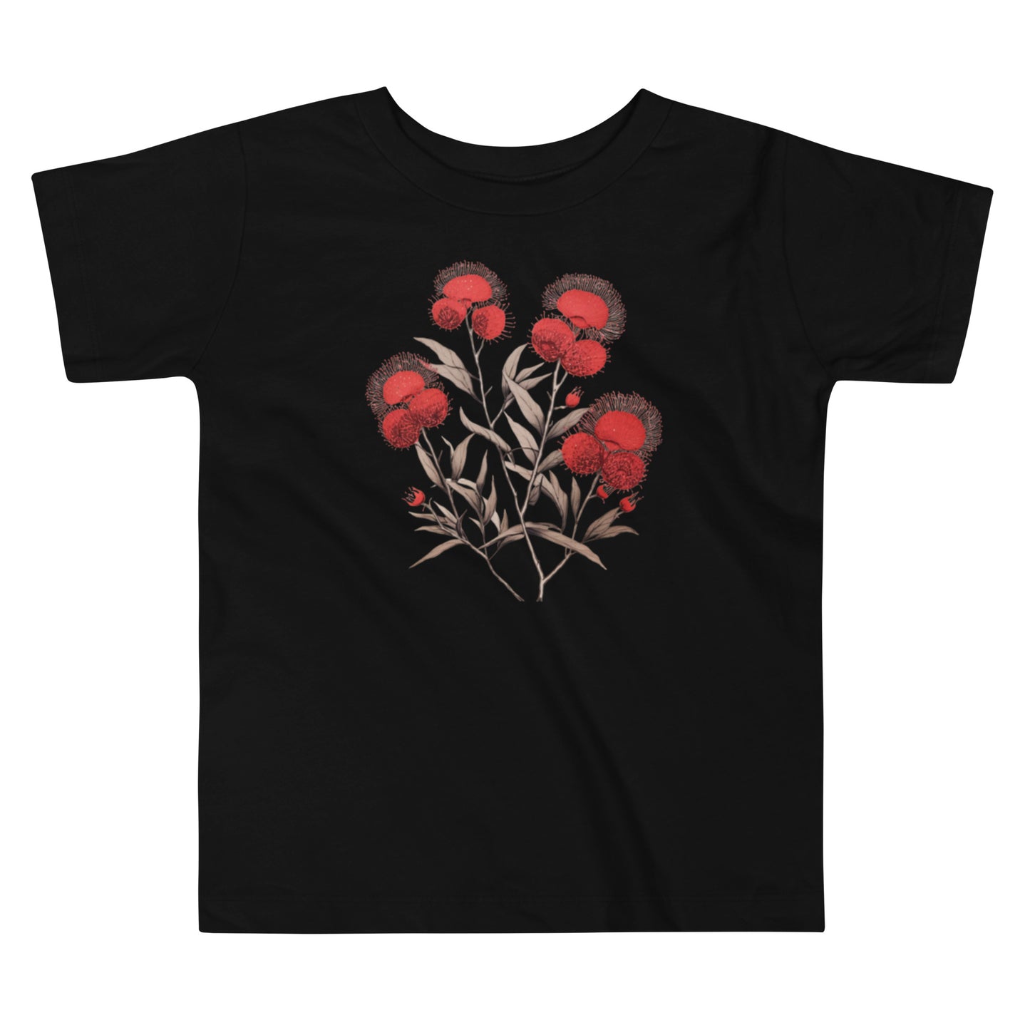 Toddler Bottlebrush Bloom Tee | Boho Floral T-shirt for Kids