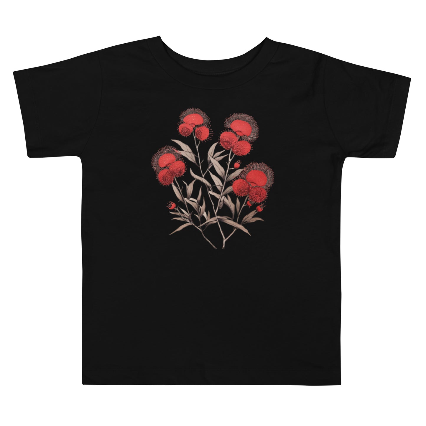 Toddler Bottlebrush Bloom Tee | Boho Floral T-shirt for Kids