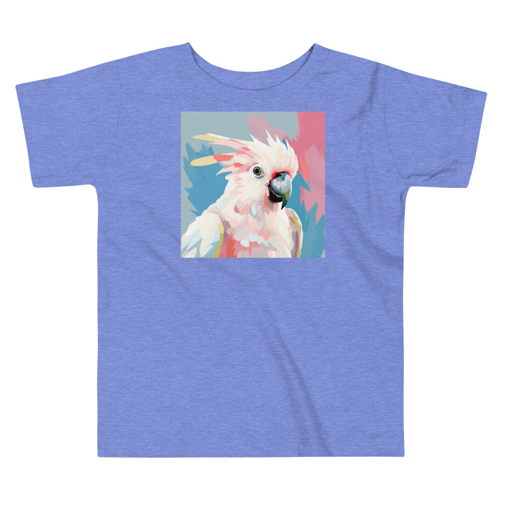 Adorable Cockatoo Toddler Tee | Cocky Pop Australian Tshirt