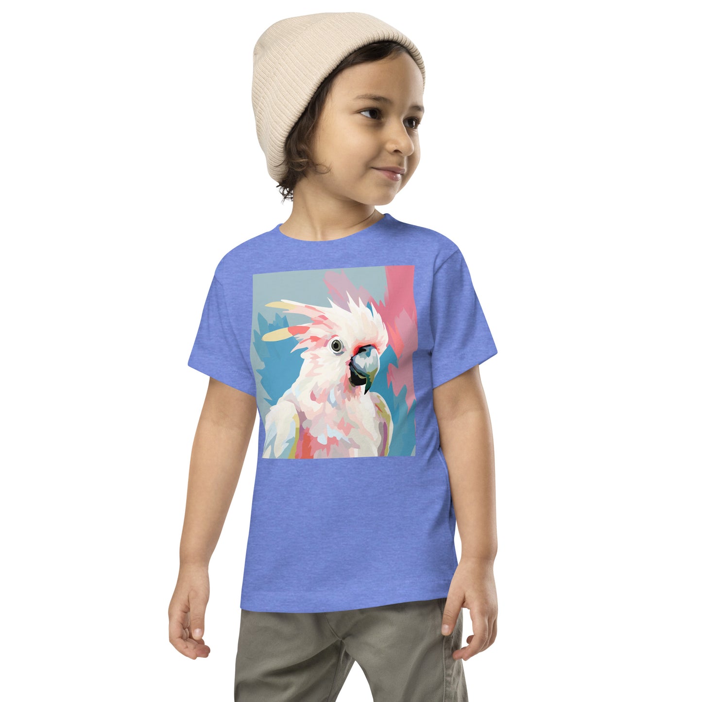 Adorable Cockatoo Toddler Tee | Cocky Pop Australian Tshirt