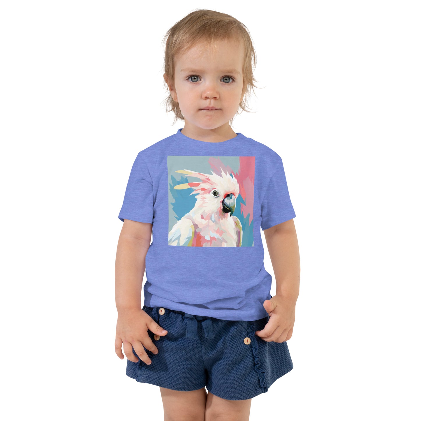 Adorable Cockatoo Toddler Tee | Cocky Pop Australian Tshirt