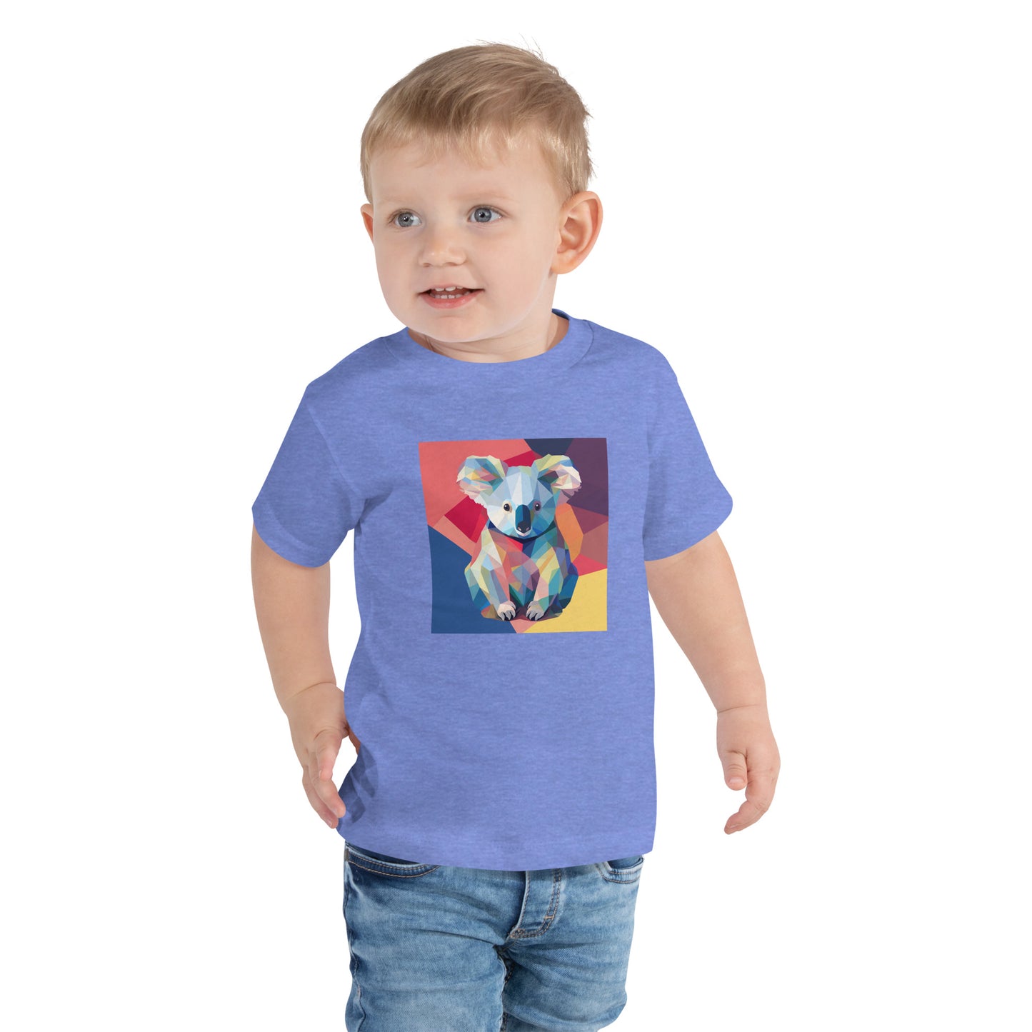 Koala Pop Toddler Short Sleeve Tee | Adorable Kids' Koala Shirt