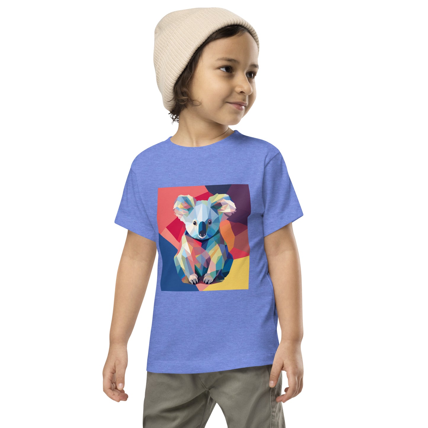 Koala Pop Toddler Short Sleeve Tee | Adorable Kids' Koala Shirt