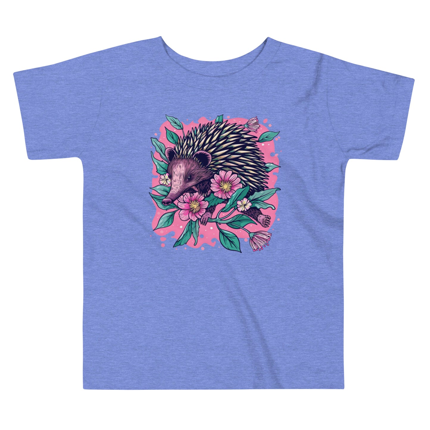 Bloomin' Spike Echidna Toddler Tee | Trendy Echidna Tee for Kids